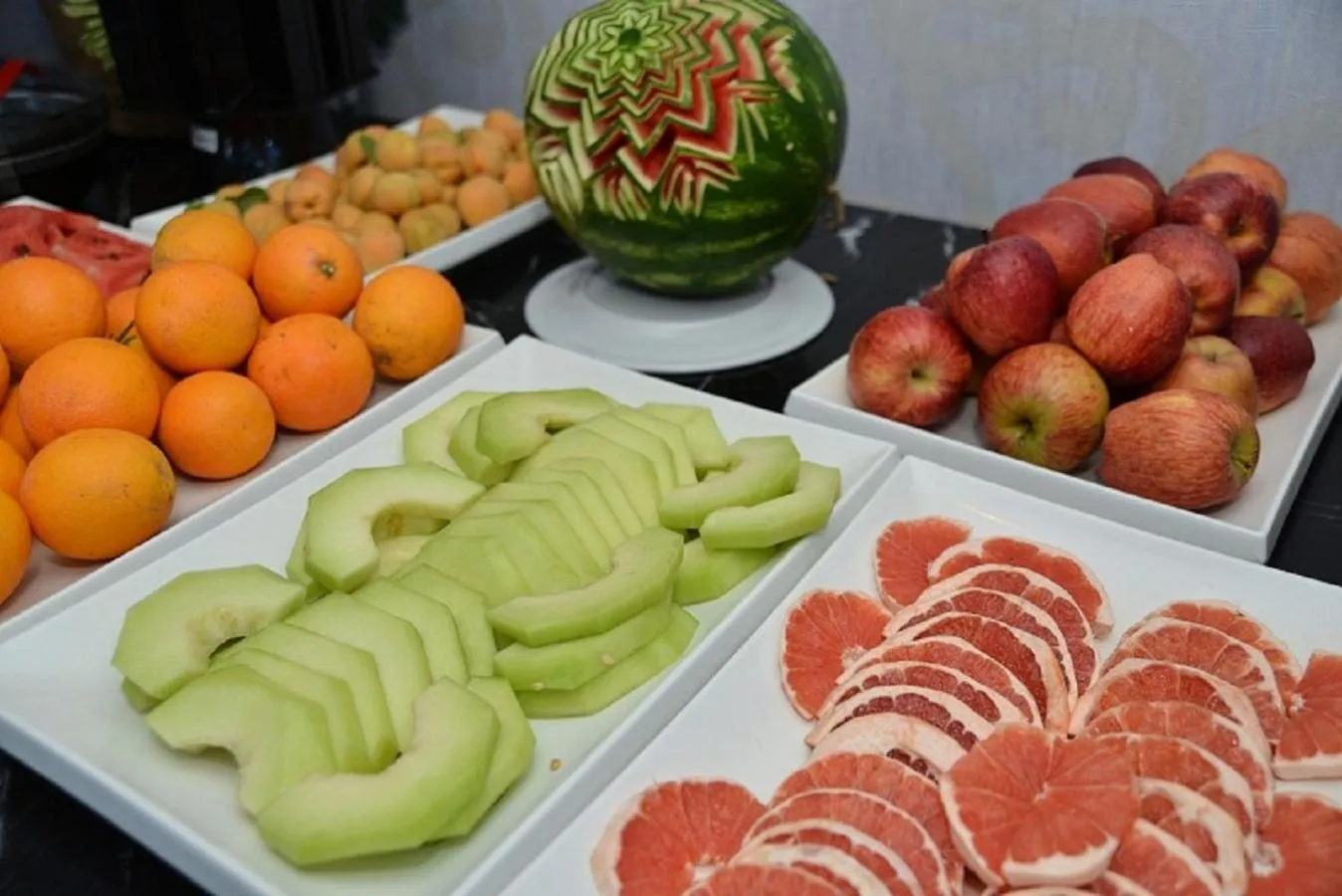 Restaurant/places to eat in Ocean Blue High Class Hotel & SPA