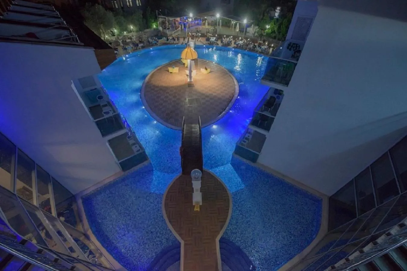 Swimming pool in Ocean Blue High Class Hotel & SPA