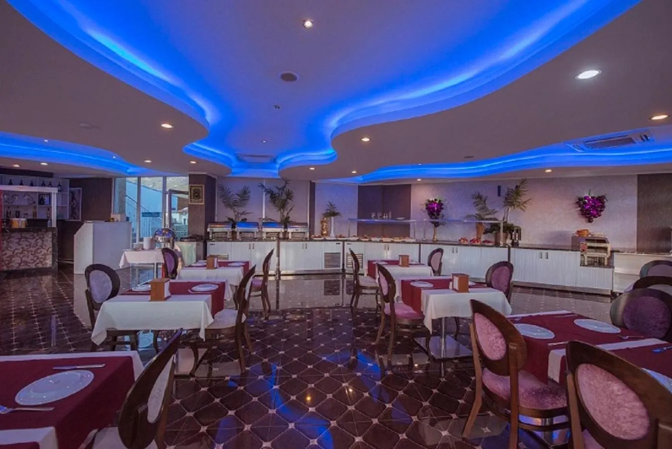 Food in Ocean Blue High Class Hotel & SPA