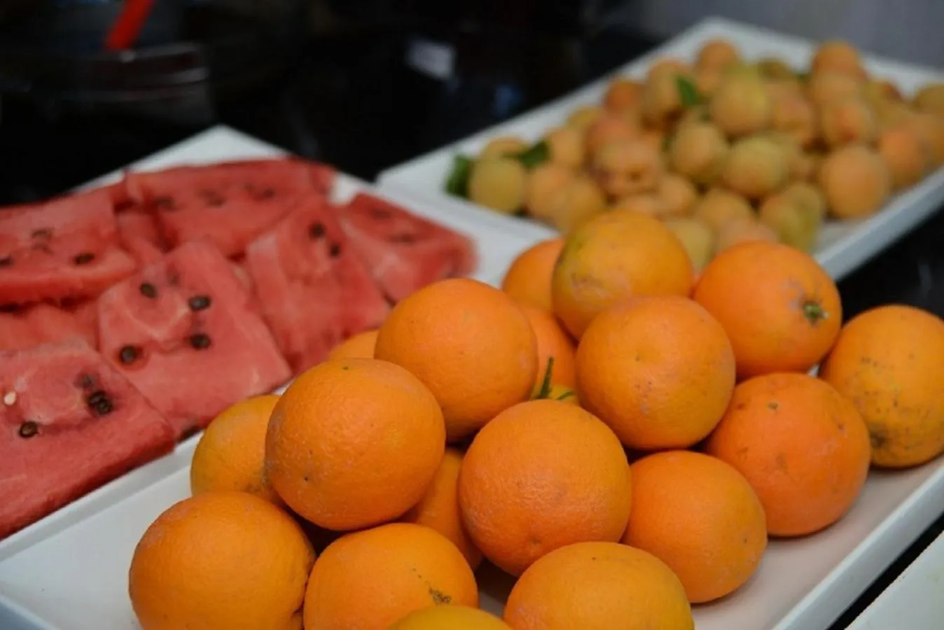 Buffet breakfast in Ocean Blue High Class Hotel & SPA