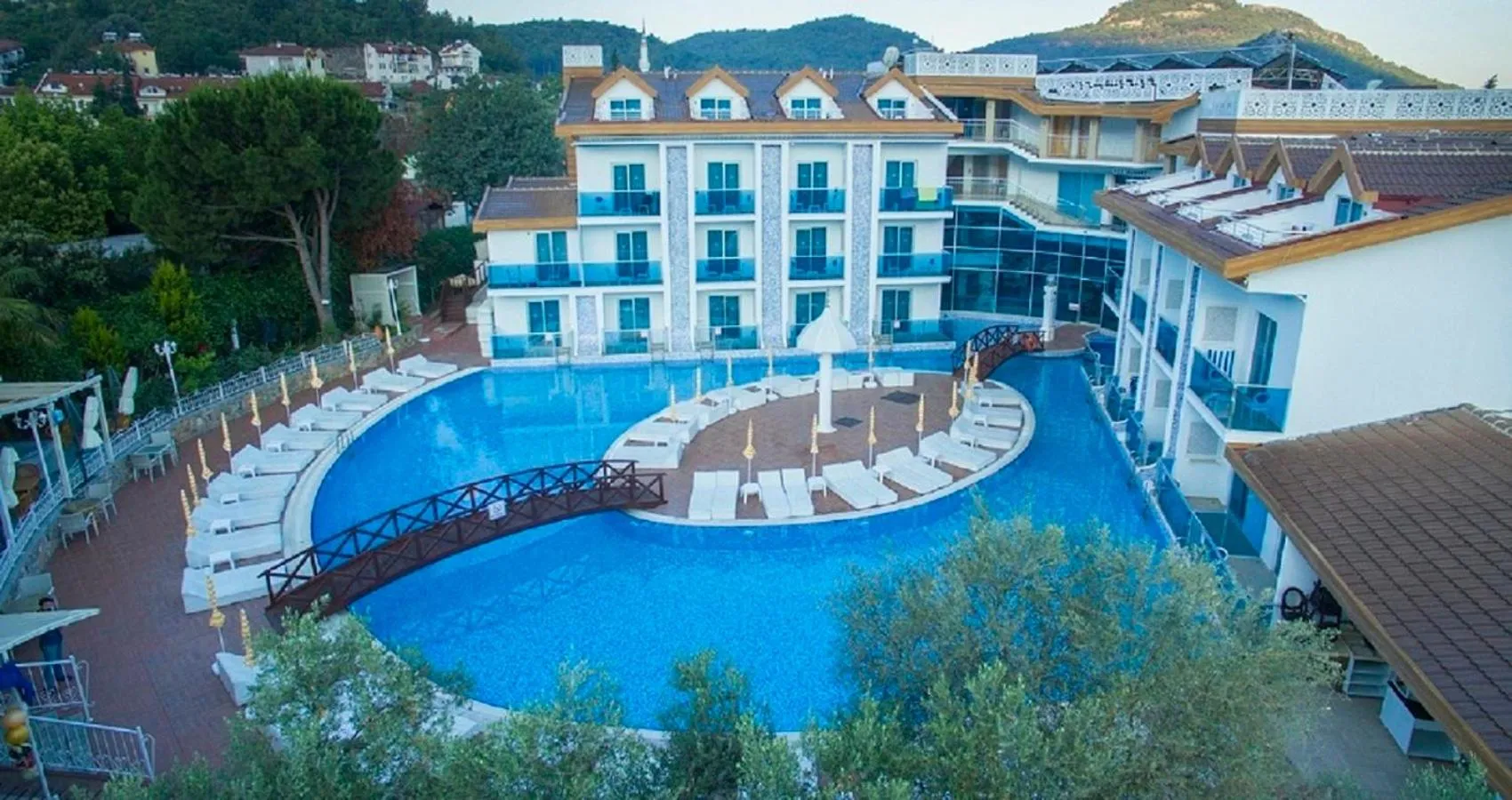 Swimming pool in Ocean Blue High Class Hotel & SPA