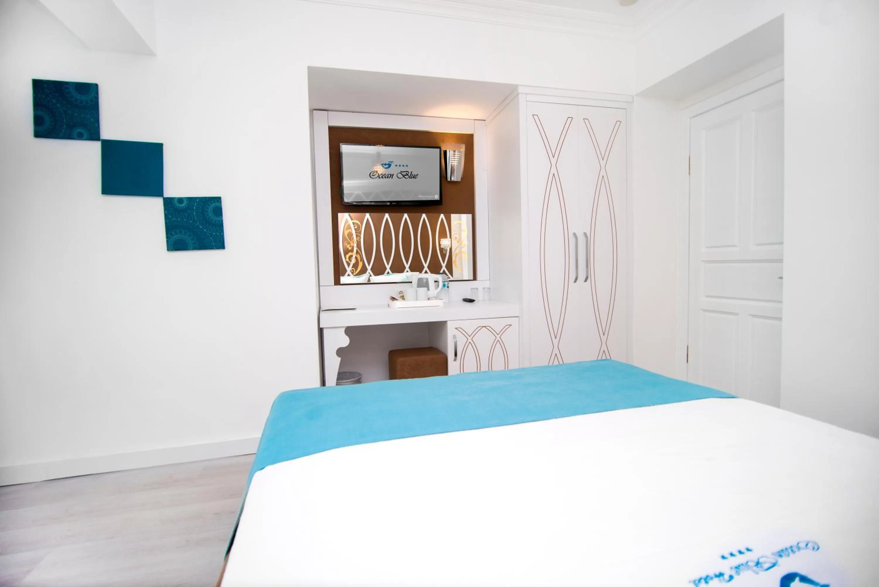 Bed in Ocean Blue High Class Hotel & SPA