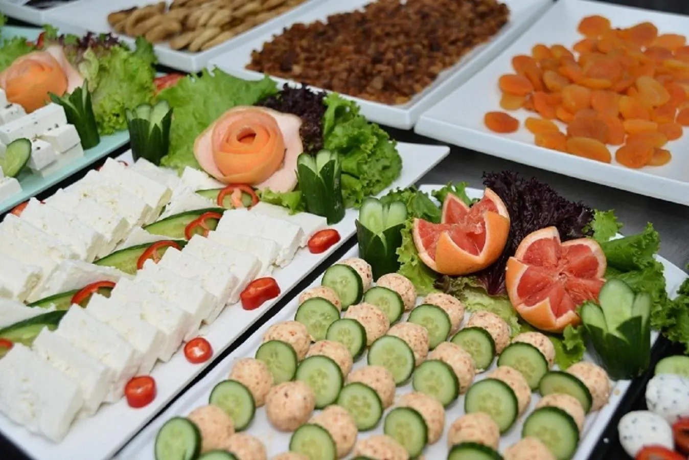 Restaurant/places to eat in Ocean Blue High Class Hotel & SPA