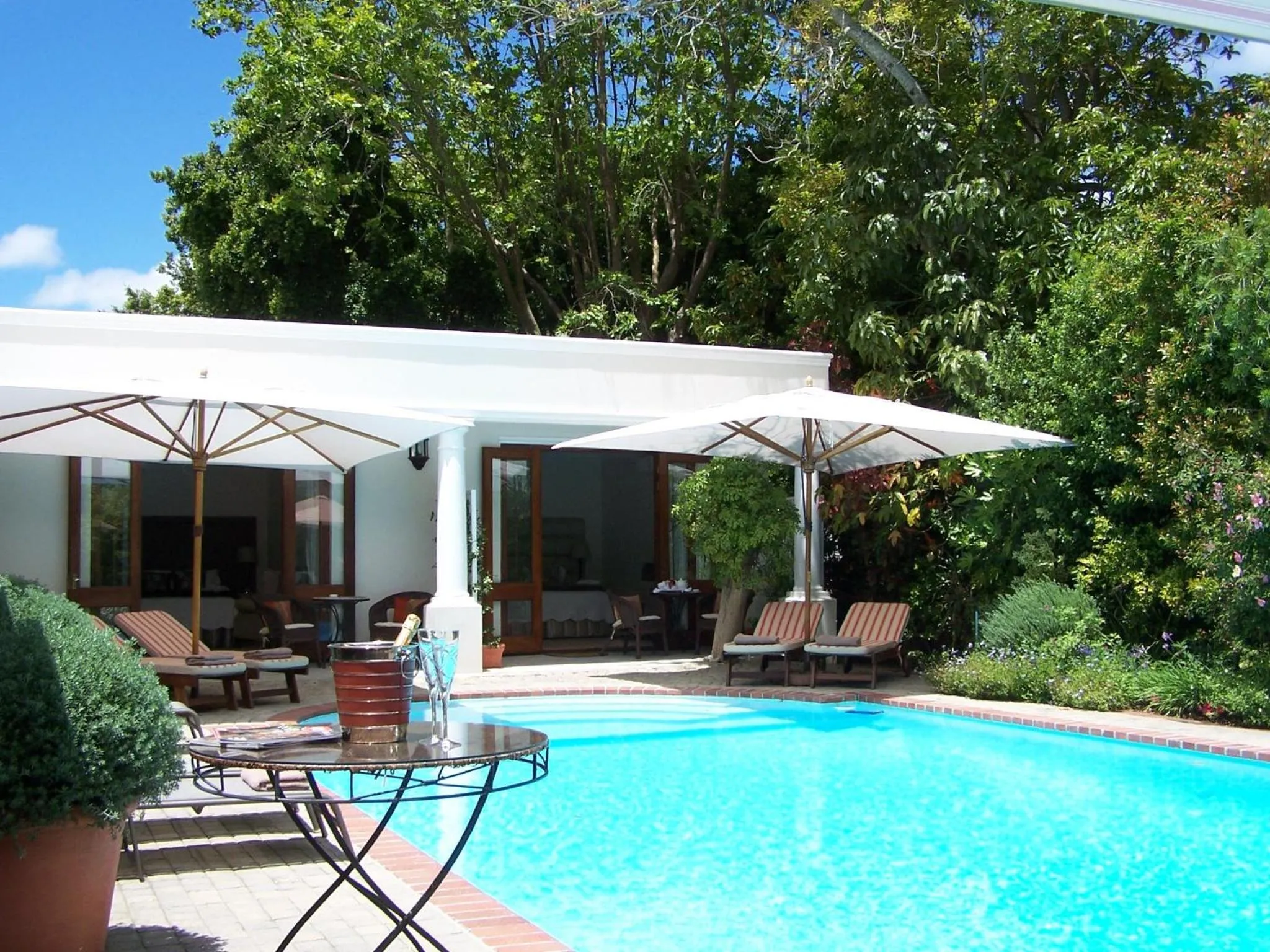 Swimming pool in Fernwood Manor Boutique Guest House