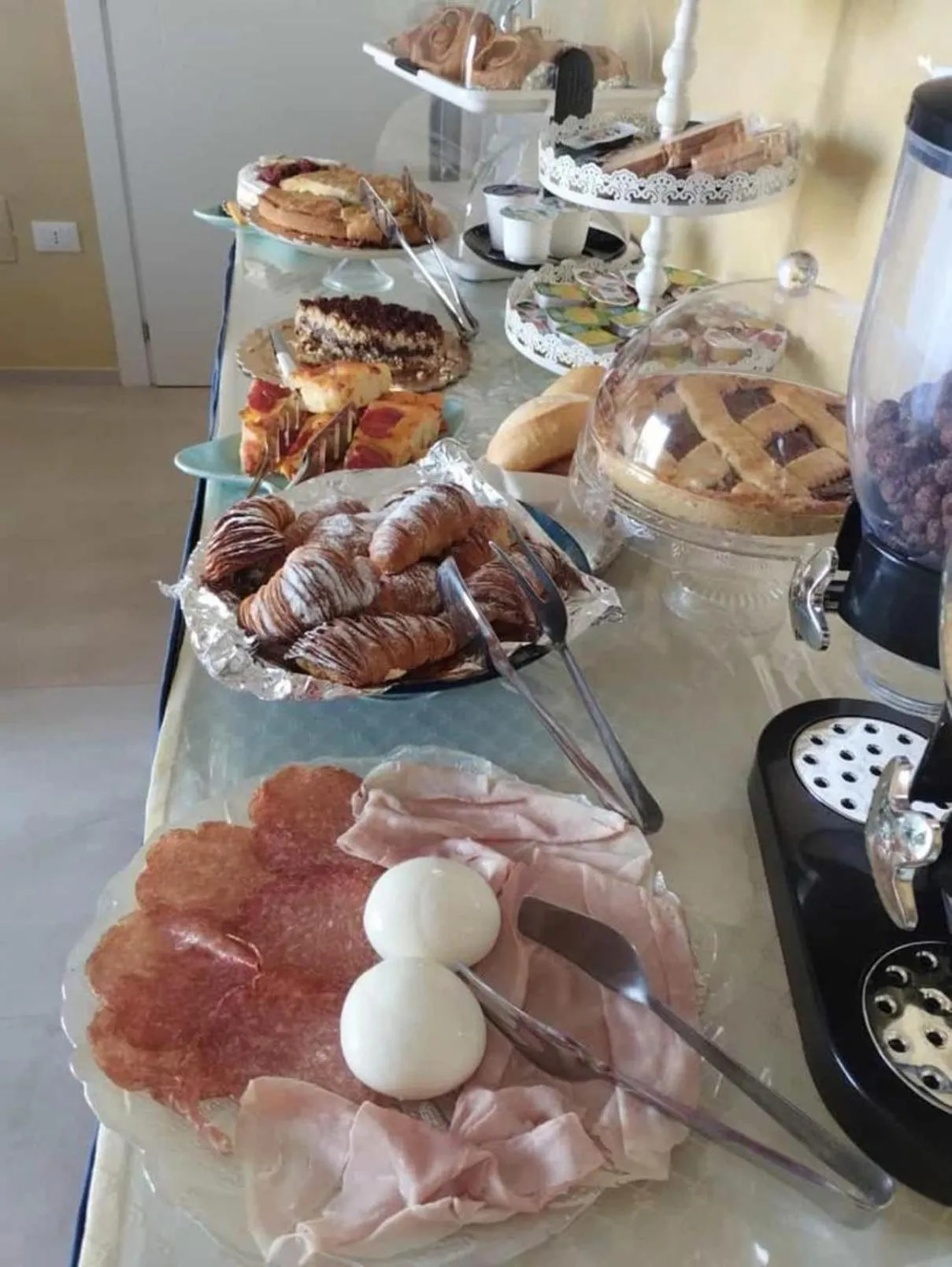 Breakfast in B&B Stella Salento Karin