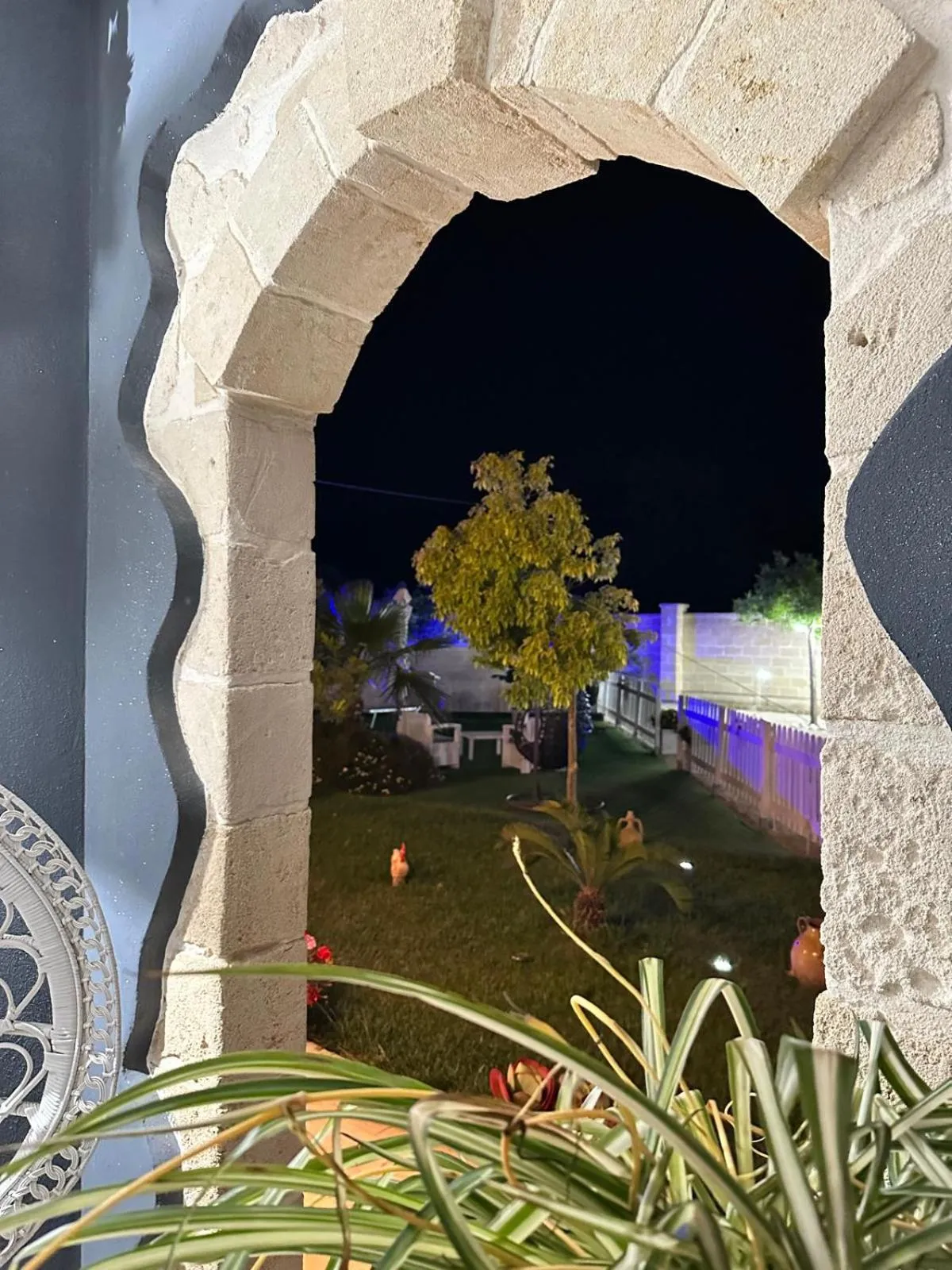 Garden in B&B Stella Salento Karin