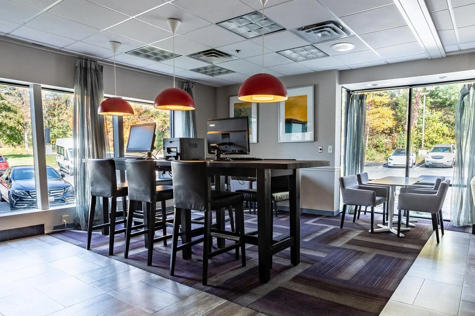 Lobby or reception in Clarion Hotel BWI Airport Arundel Mills