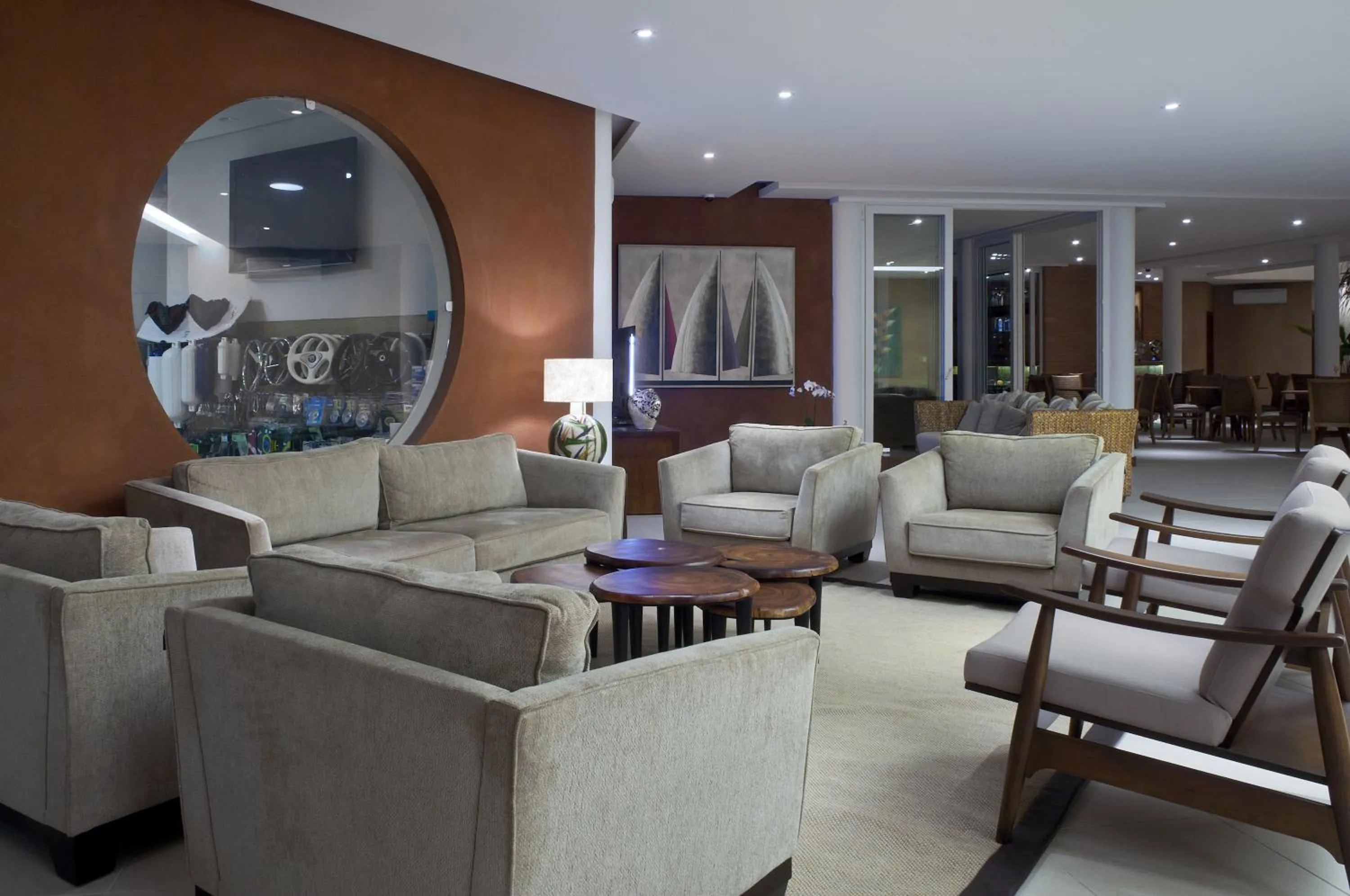 Lobby or reception in Abayomi Hotel