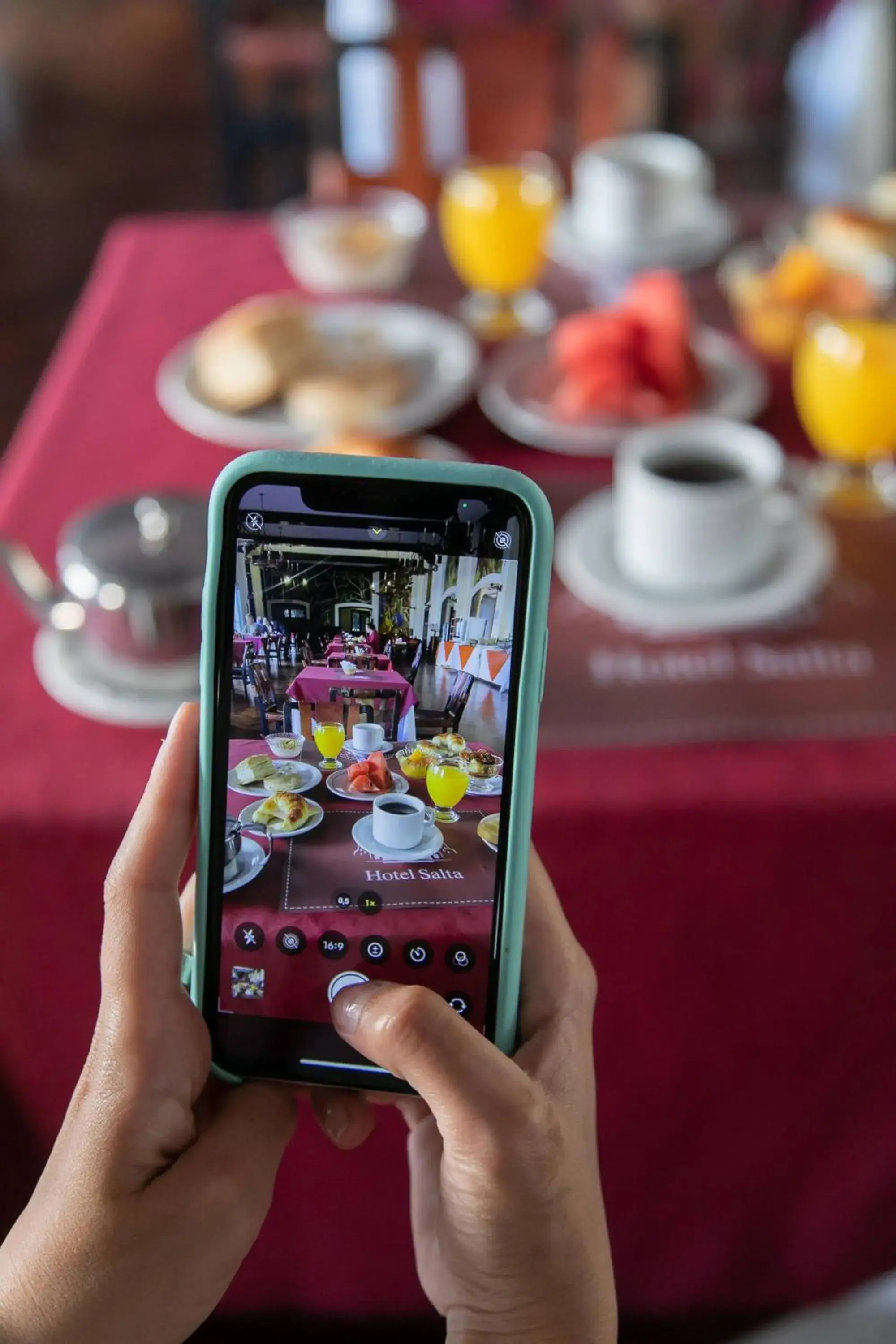 Breakfast in Hotel Salta Breakfast in Hotel Salta