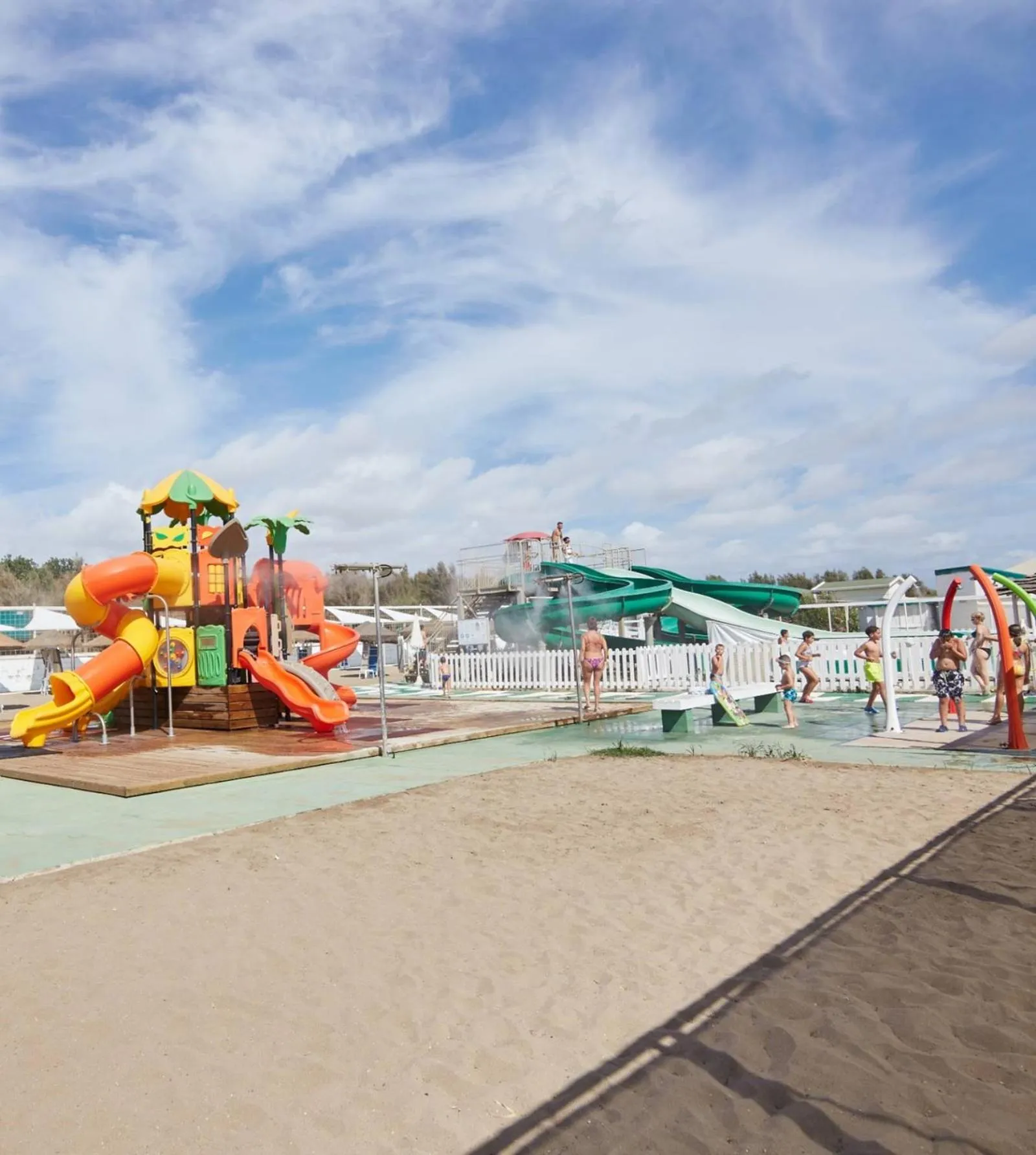 Beach in Hotel Quadrifoglio