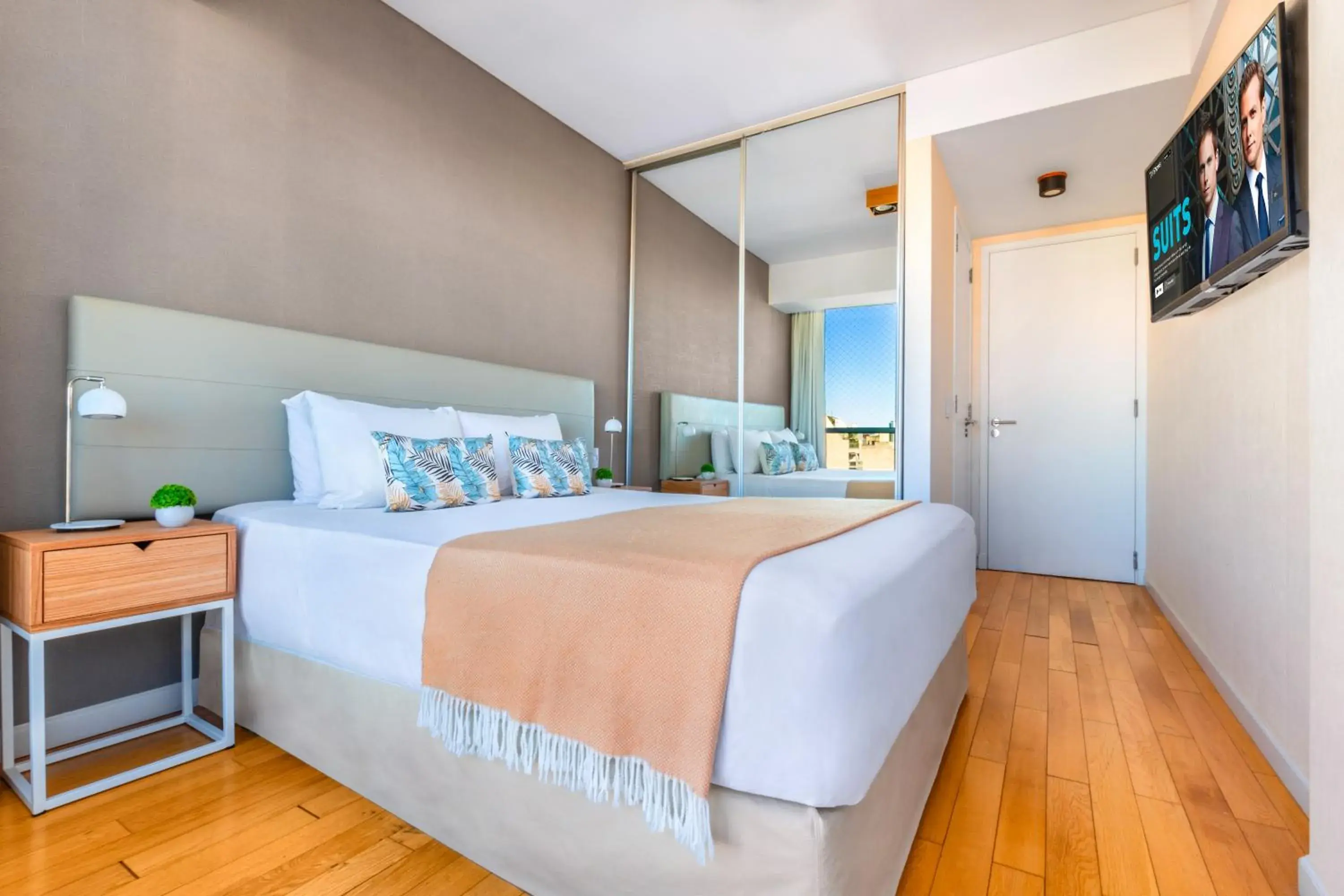 Bed in Modern&New Apartment in Palermo - by BueRentals Bed in Modern&New Apartment in Palermo - by BueRentals