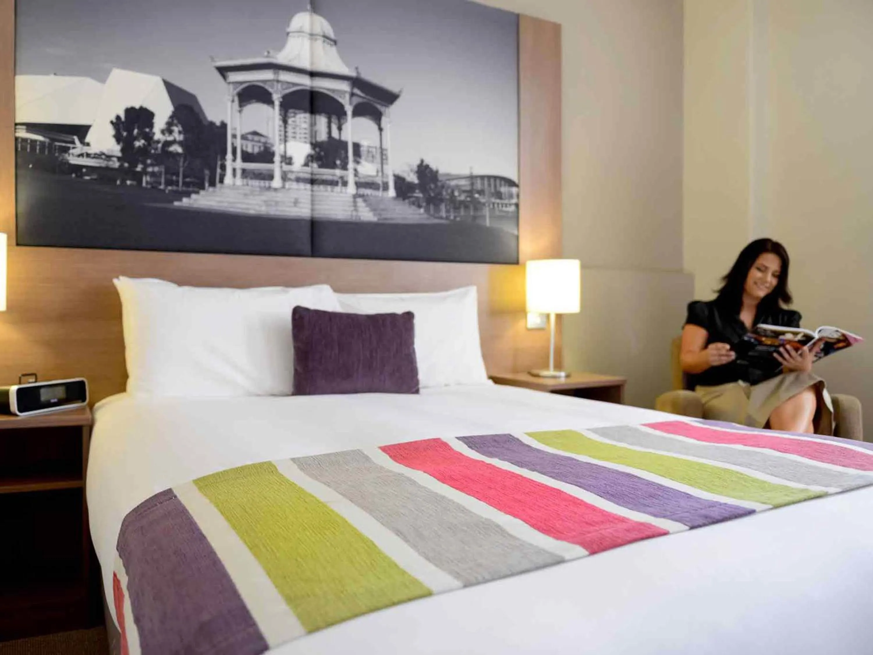 Bedroom, Bed in Grosvenor Hotel Adelaide by Accor