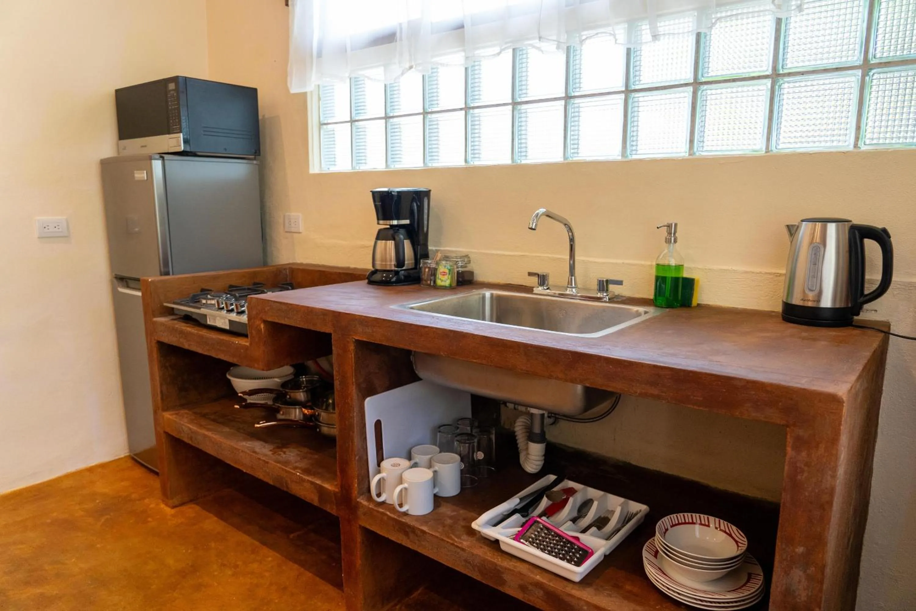 Kitchen or kitchenette in Valle Escondido Nature Reserve Hotel & Farm