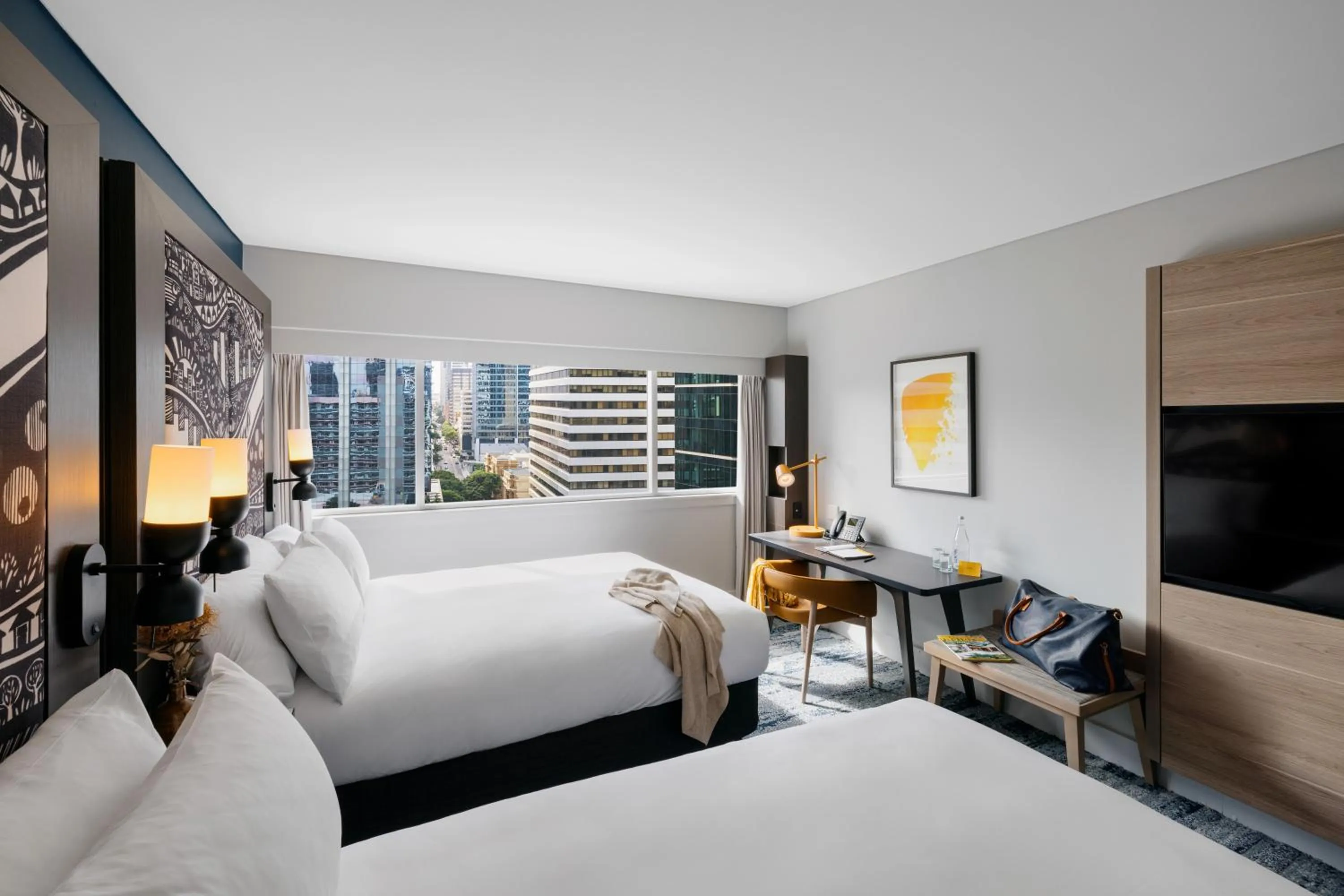 Bedroom, Bed in voco Brisbane City Centre by IHG