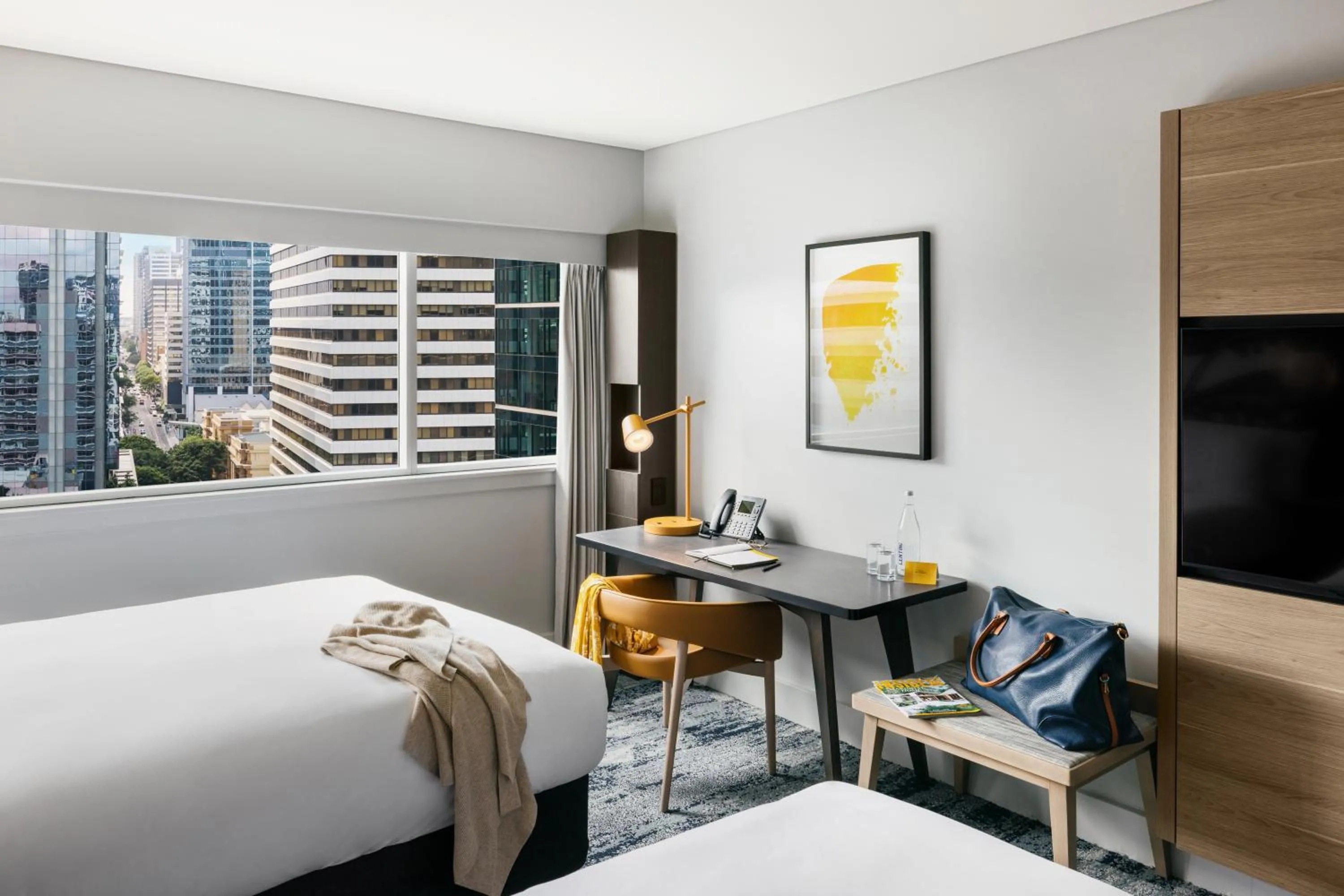 Bedroom, Bed in voco Brisbane City Centre by IHG