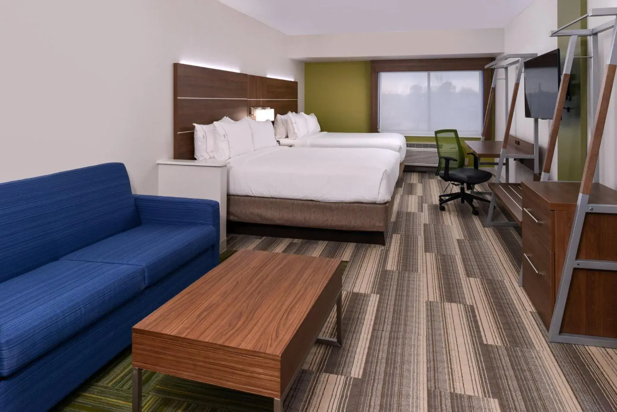 Photo of the whole room, Bed in Holiday Inn Express & Suites Raleigh NE - Medical Ctr Area by IHG Photo of the whole room, Bed in Holiday Inn Express & Suites Raleigh NE - Medical Ctr Area by IHG