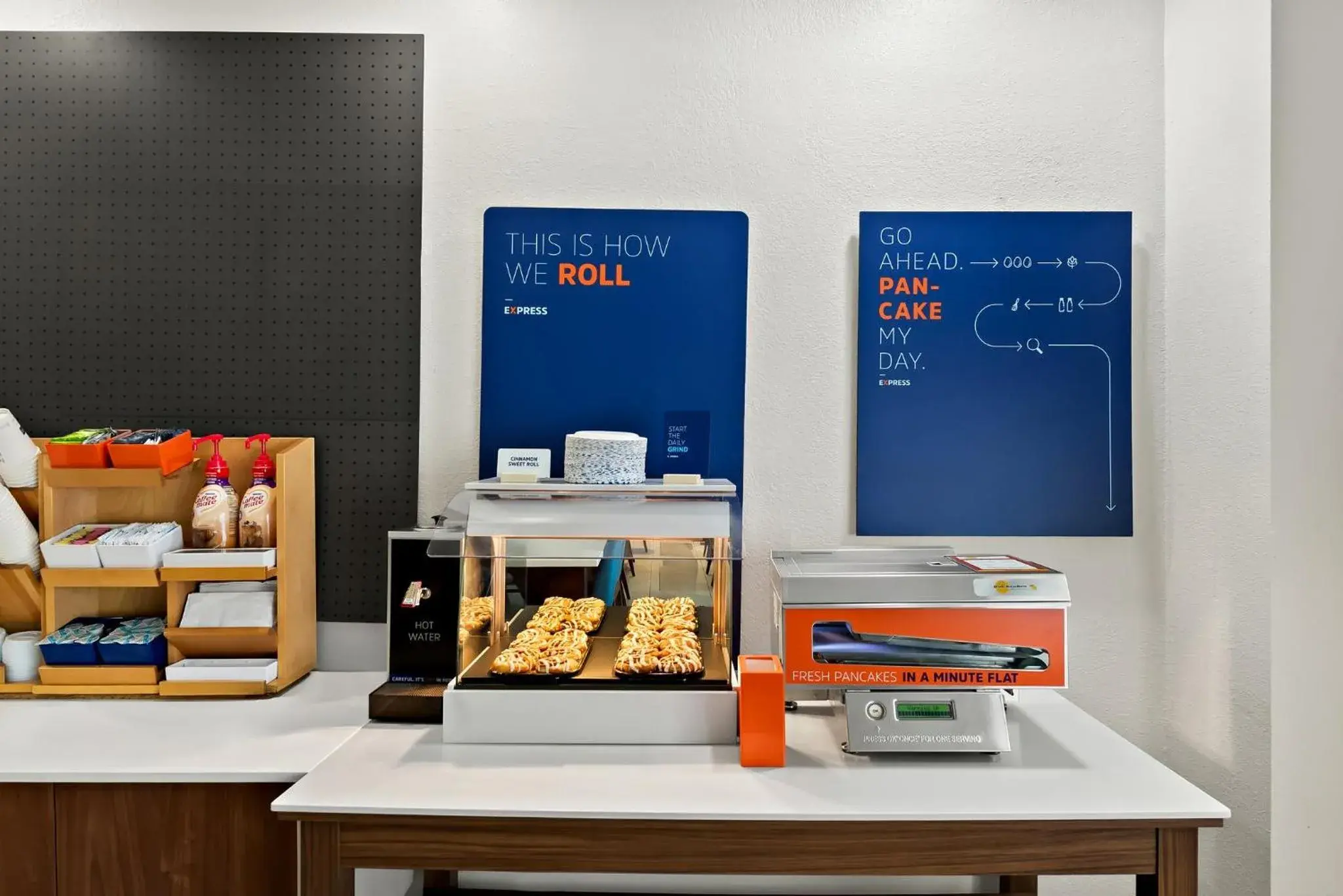 Restaurant/places to eat in Holiday Inn Express & Suites Raleigh NE - Medical Ctr Area by IHG Restaurant/places to eat in Holiday Inn Express & Suites Raleigh NE - Medical Ctr Area by IHG