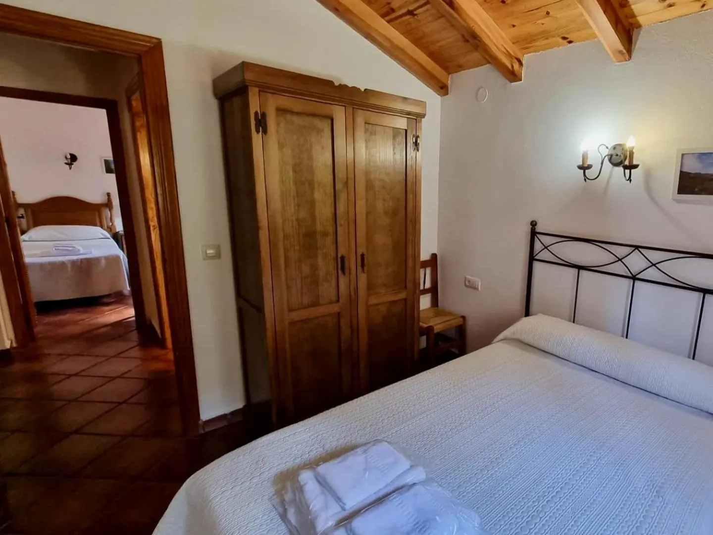 Bed in Casas rurales Batan Rio Tus