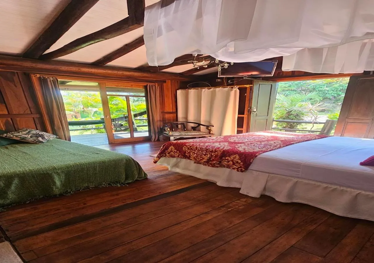 Bedroom, Bed in Pousada Meia Lua