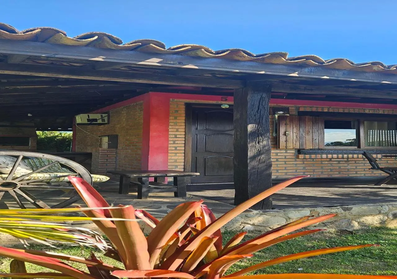 Balcony/Terrace in Pousada Meia Lua
