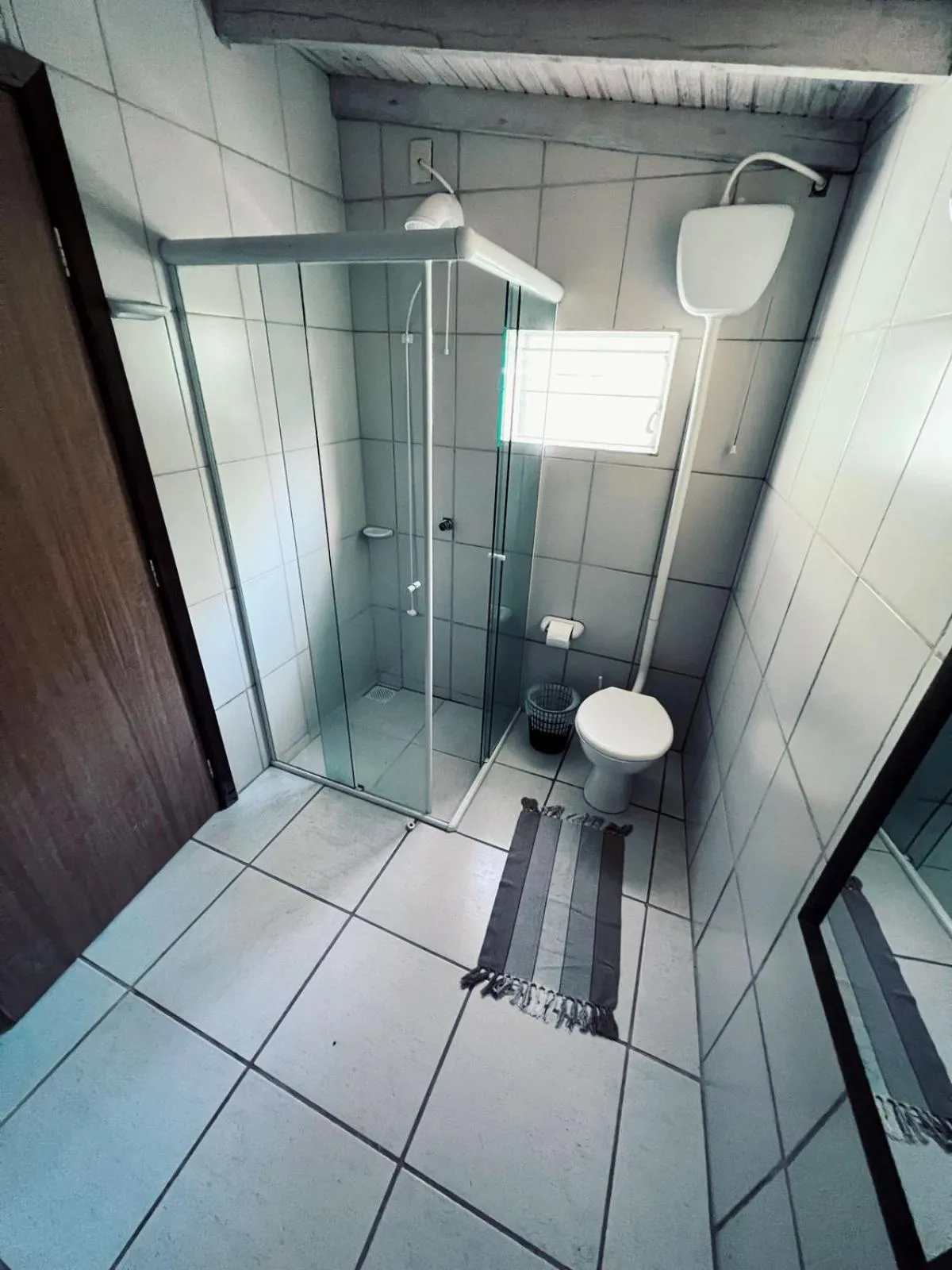 Shower in Pousada Meia Lua