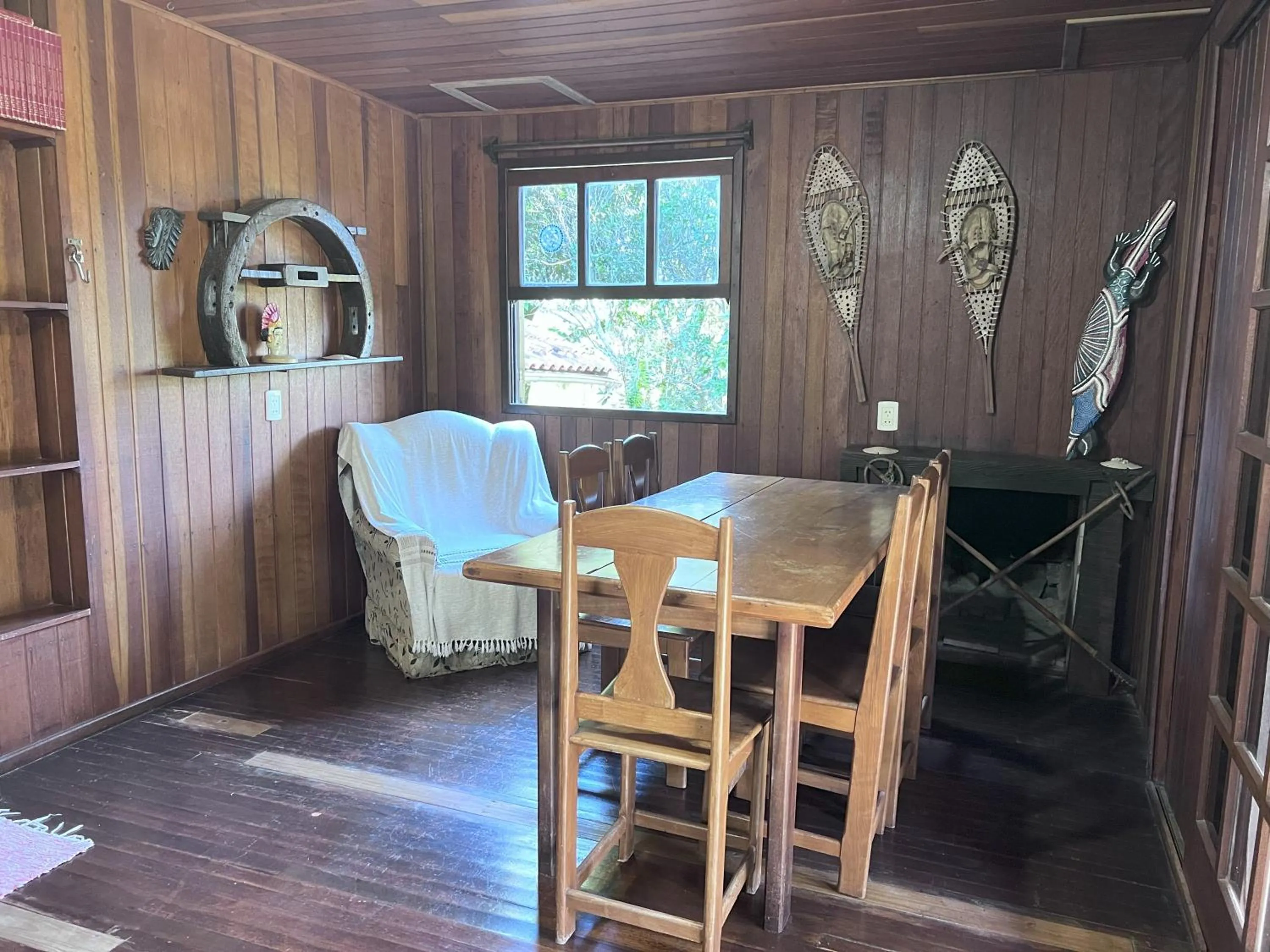 Living room in Pousada Meia Lua