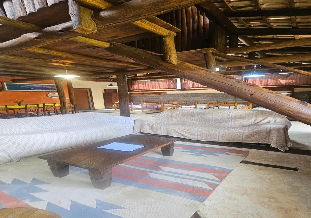Living room in Pousada Meia Lua