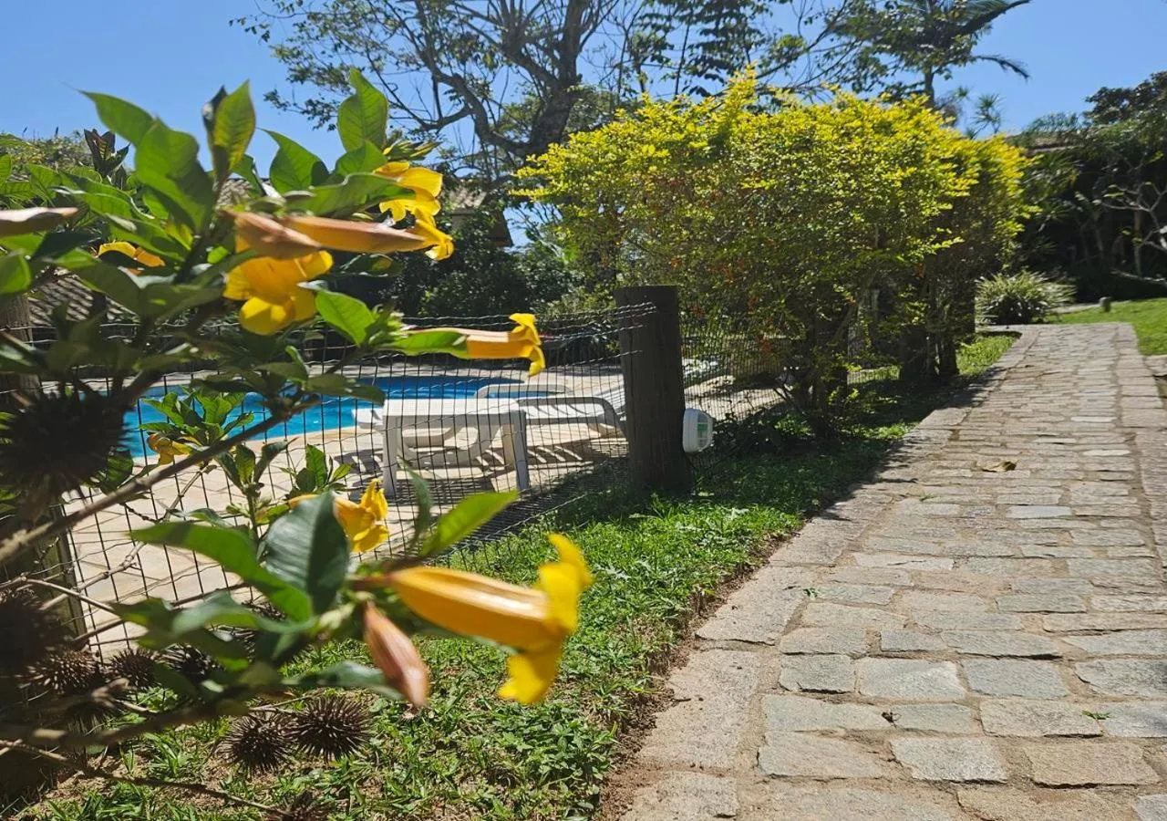Garden in Pousada Meia Lua