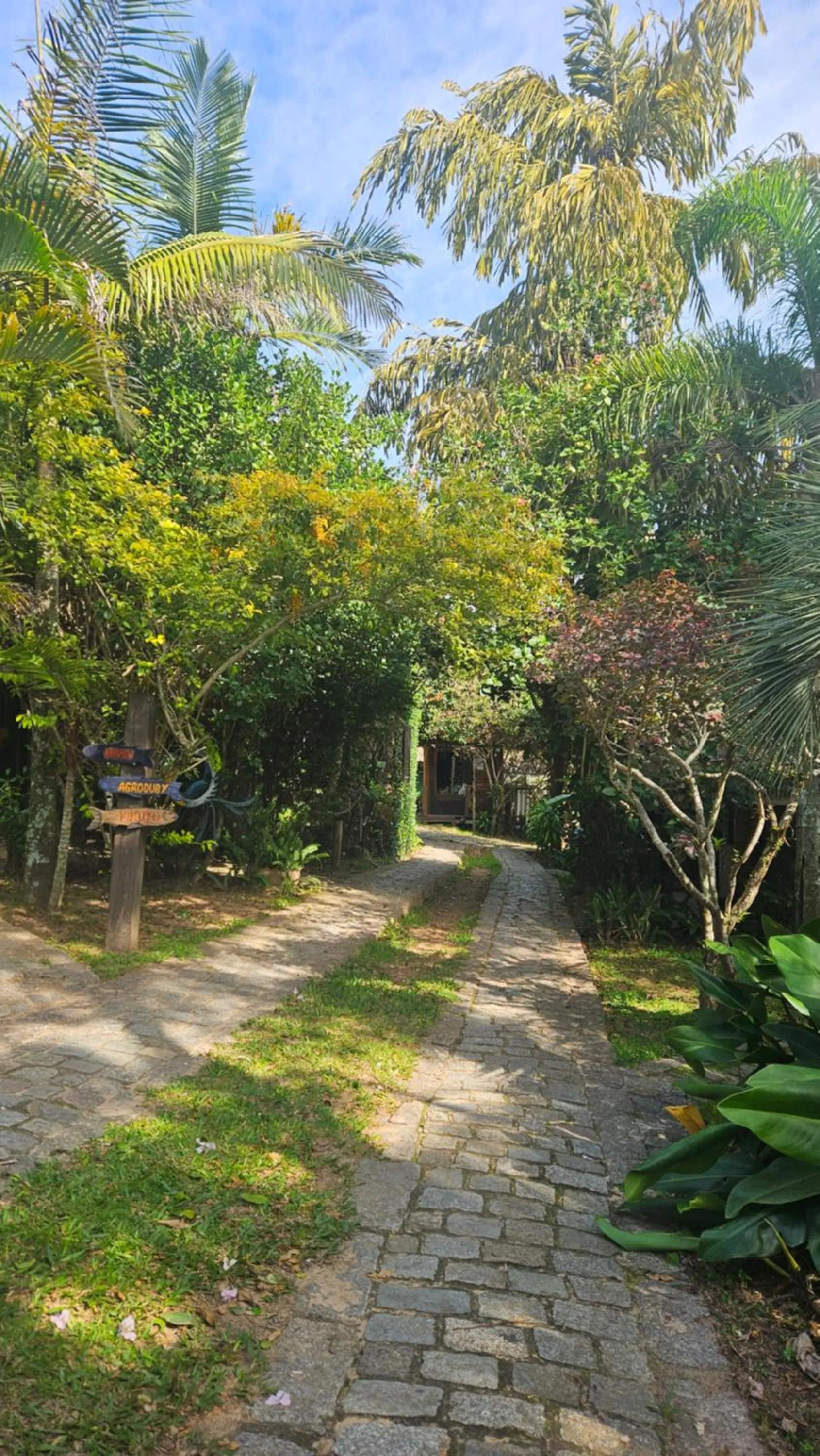 Natural landscape in Pousada Meia Lua