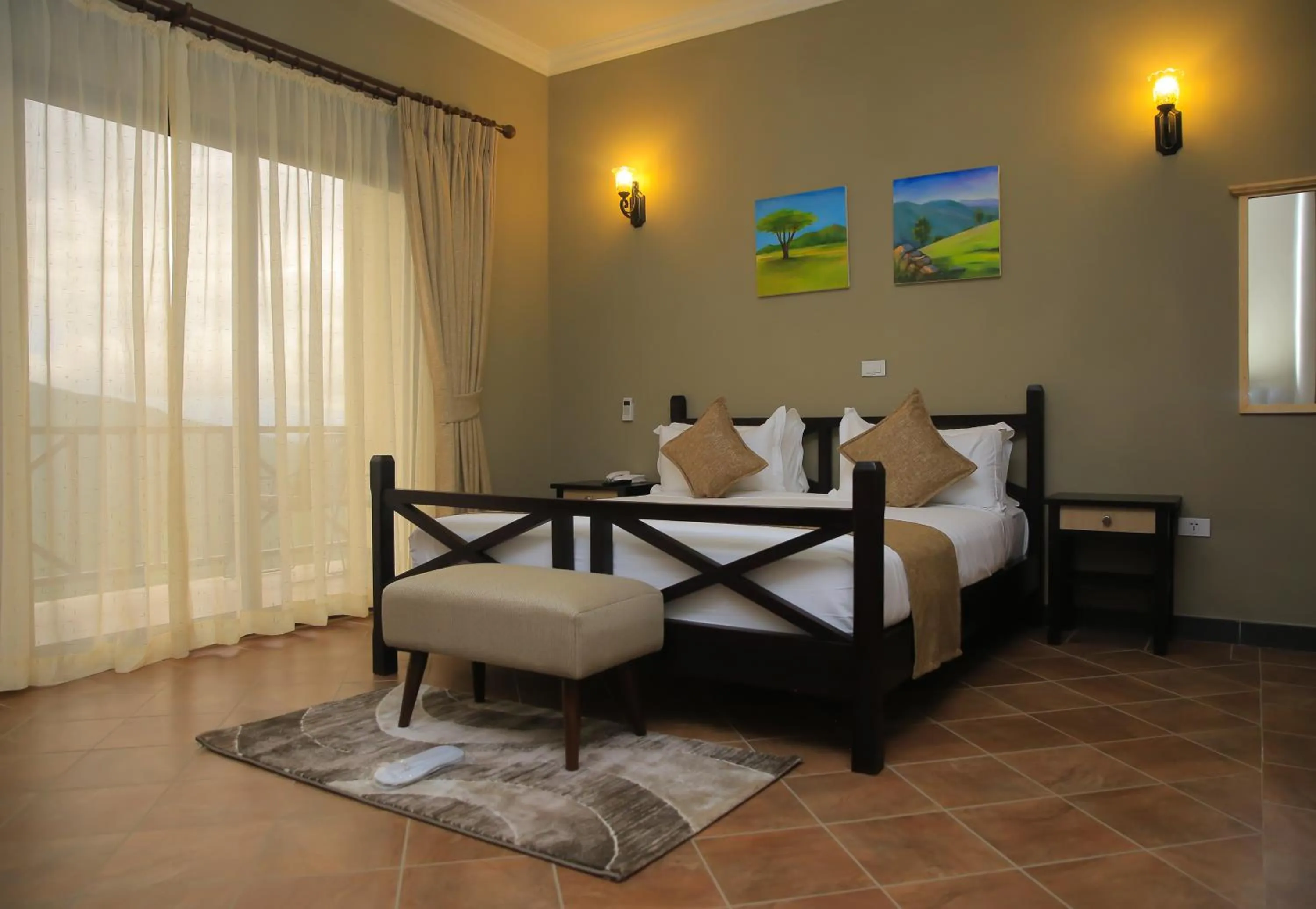 Bed in Haile Resort Arbaminch