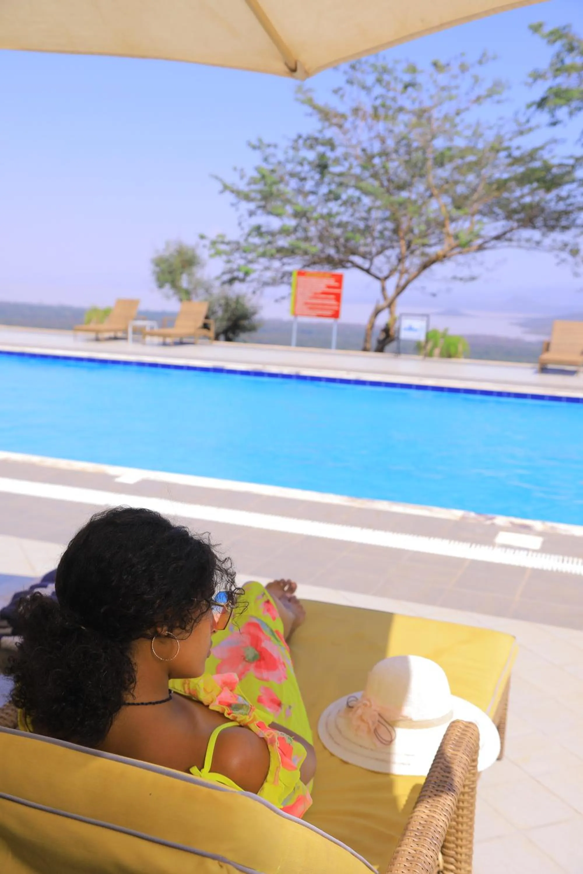 Swimming pool in Haile Resort Arbaminch