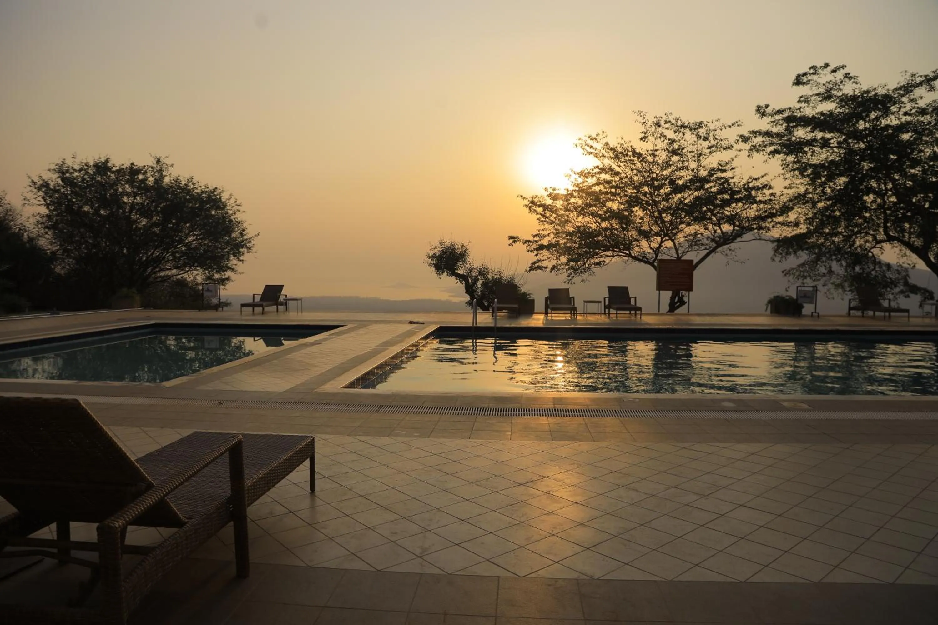 Swimming pool in Haile Resort Arbaminch
