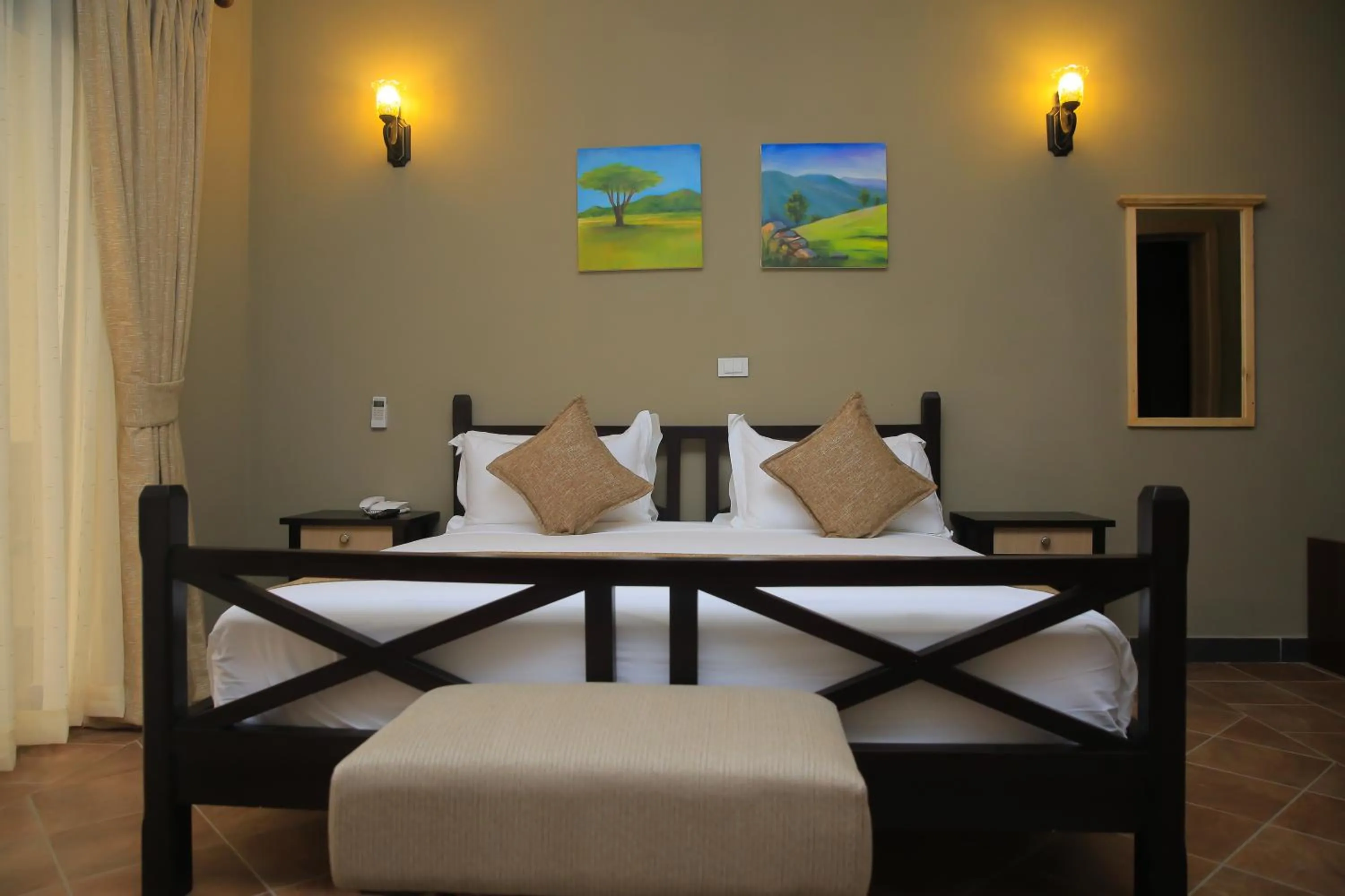 Bed in Haile Resort Arbaminch