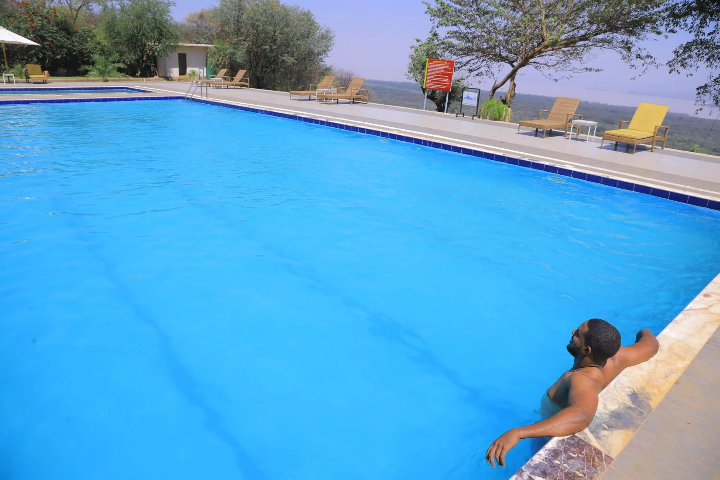 Swimming pool in Haile Resort Arbaminch