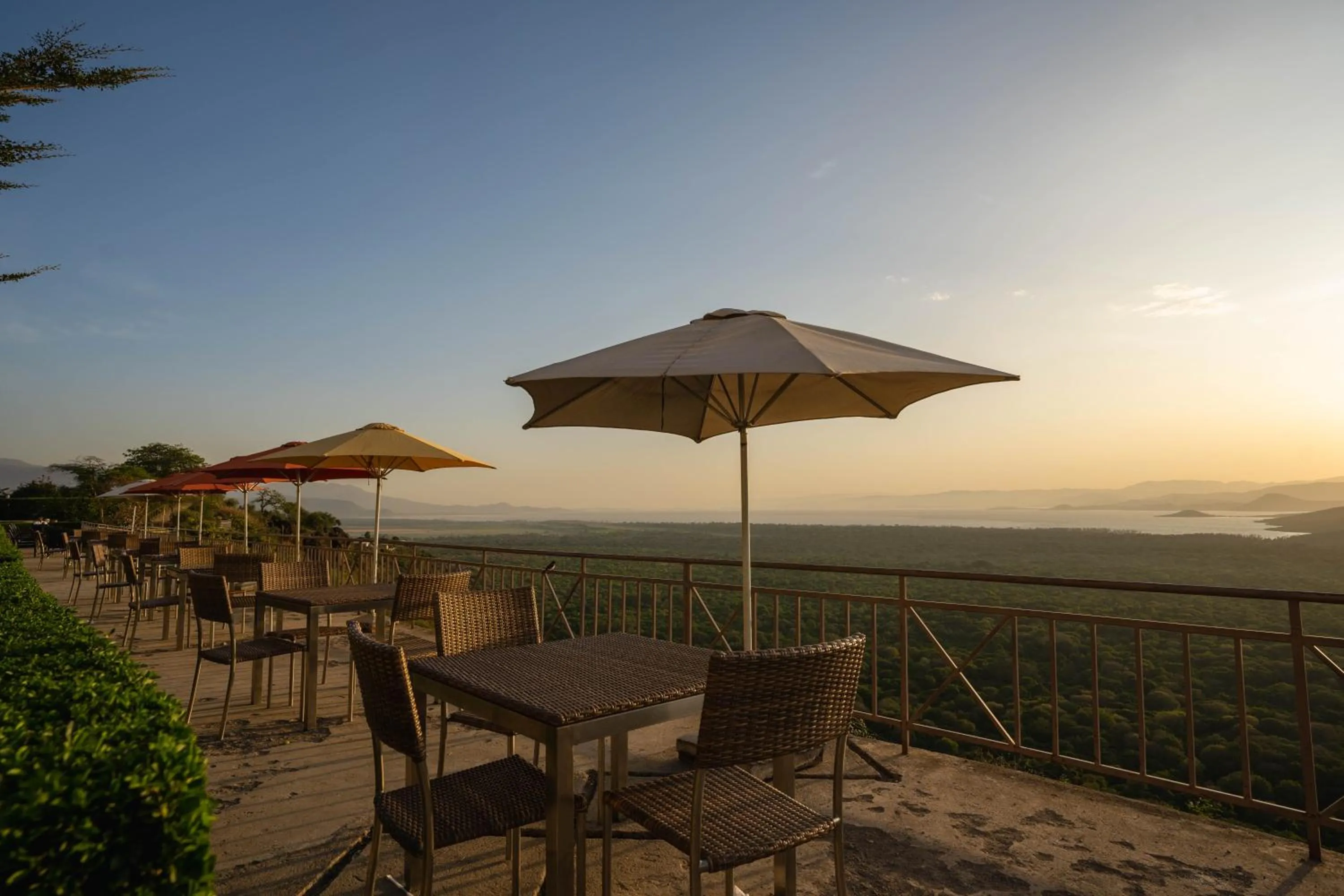 Balcony/Terrace in Haile Resort Arbaminch
