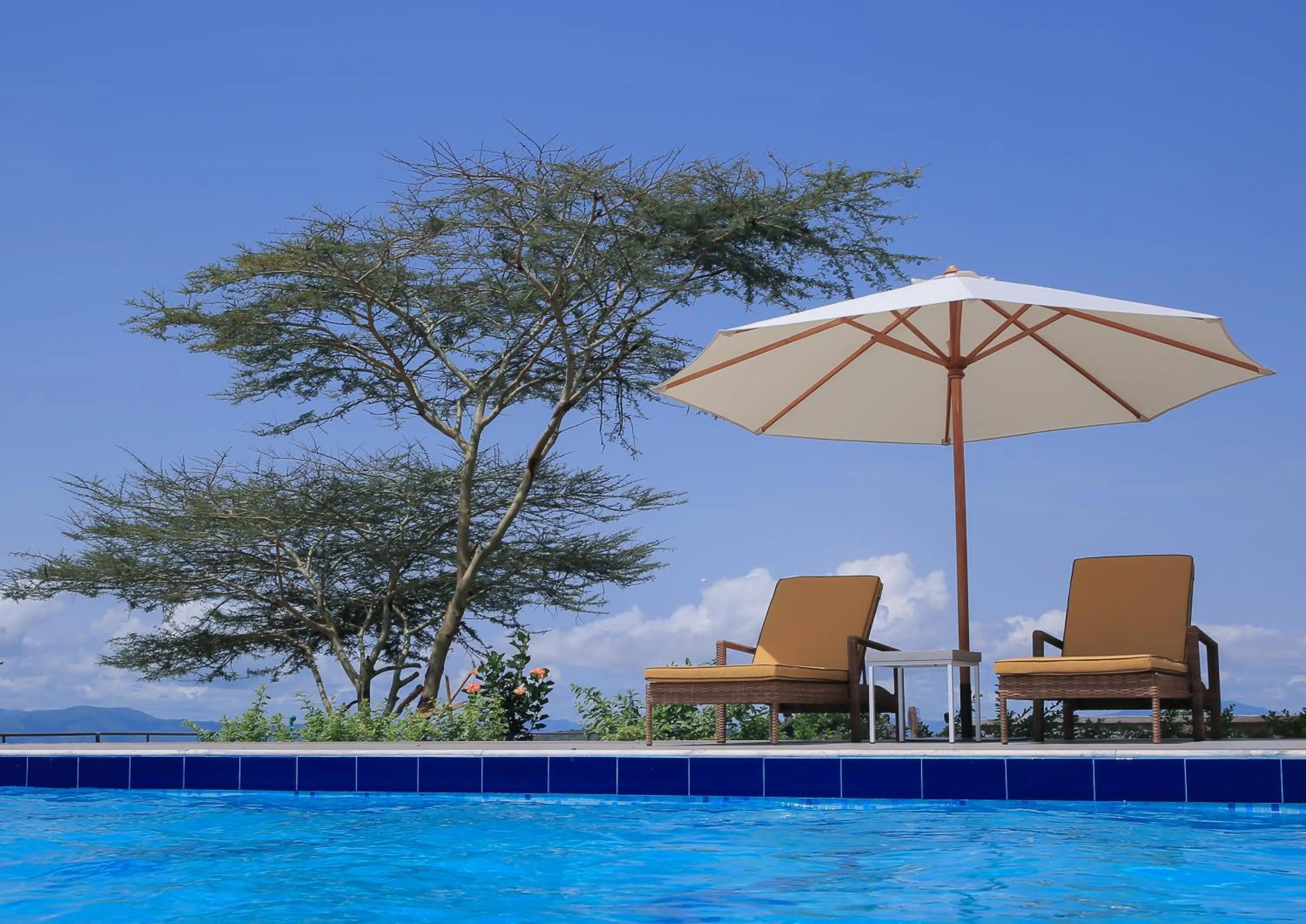 Swimming pool in Haile Resort Arbaminch