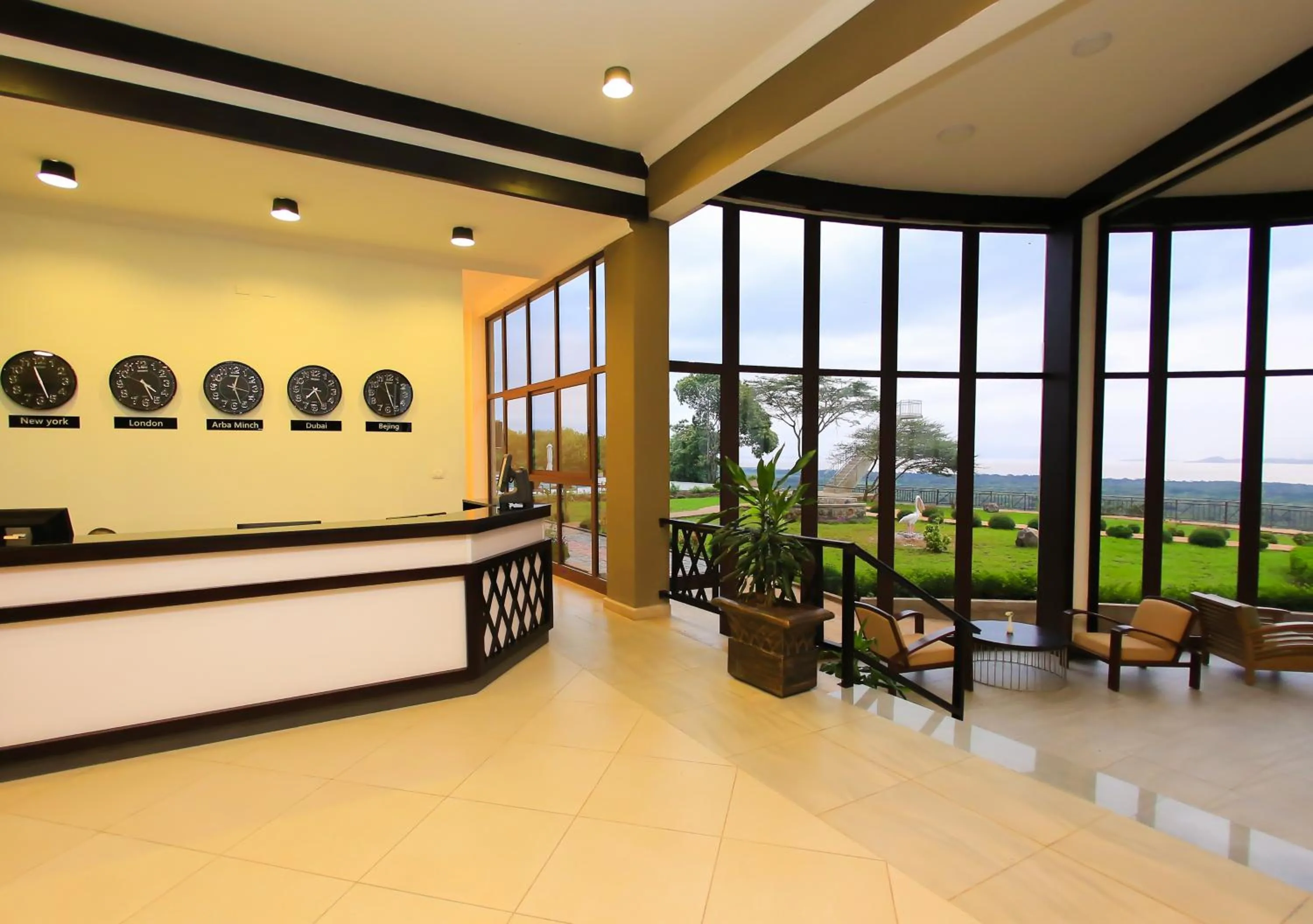 Lobby or reception in Haile Resort Arbaminch