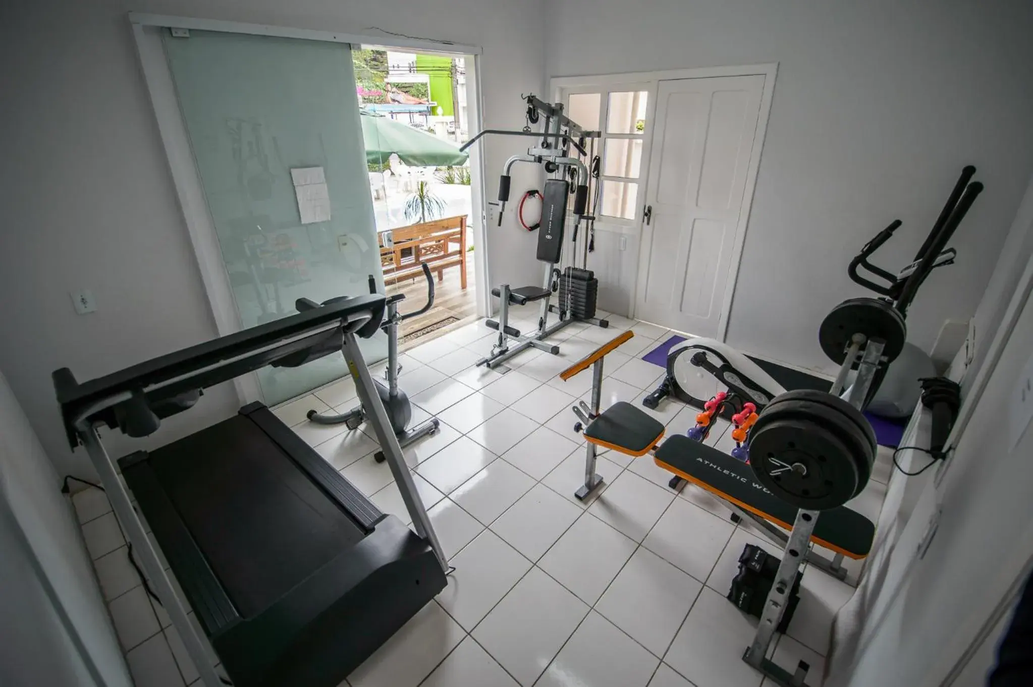 Fitness centre/facilities in Hotel Blumenhof Fitness centre/facilities in Hotel Blumenhof