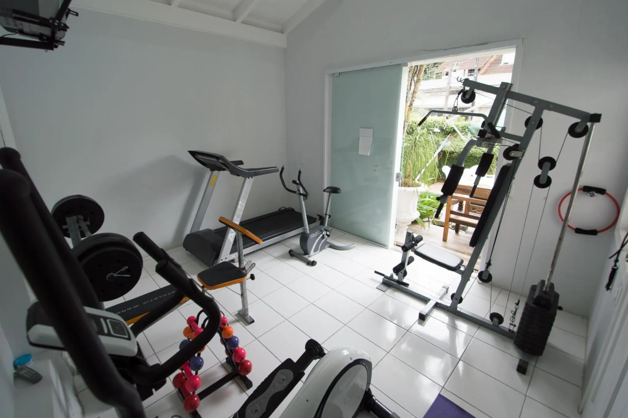 Fitness centre/facilities in Hotel Blumenhof