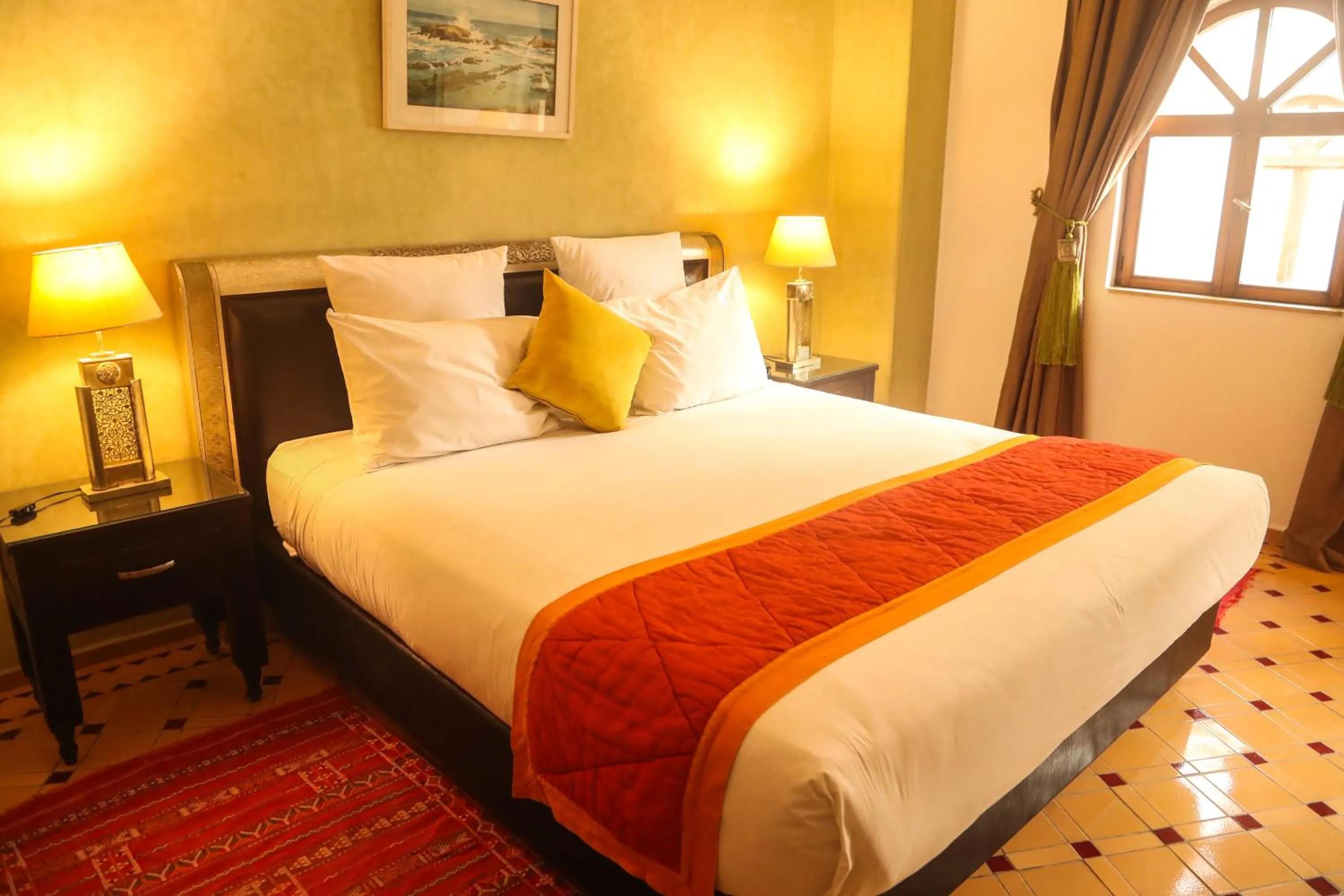 Bed in Riad Perle D'Eau