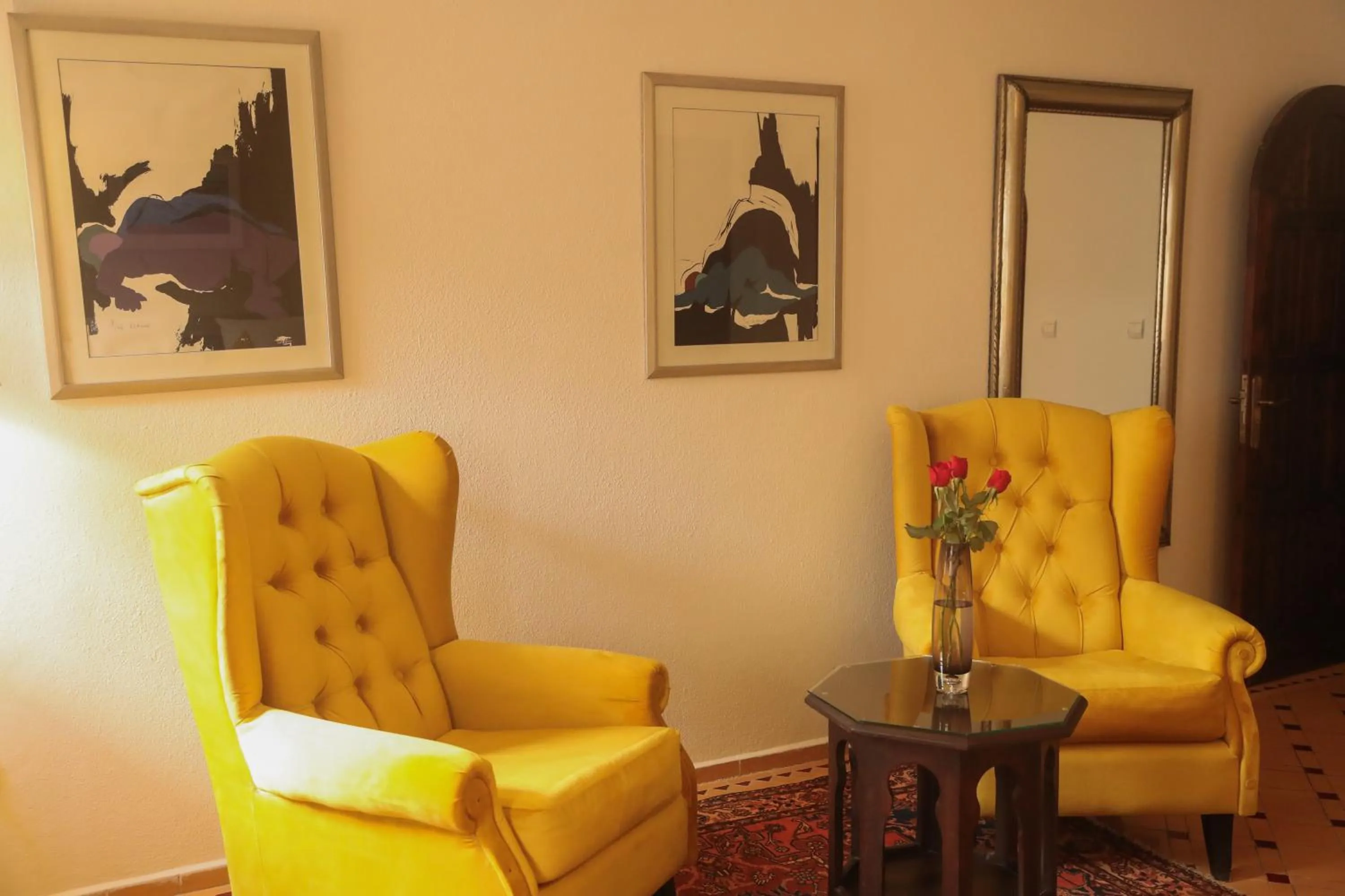 Living room in Riad Perle D'Eau