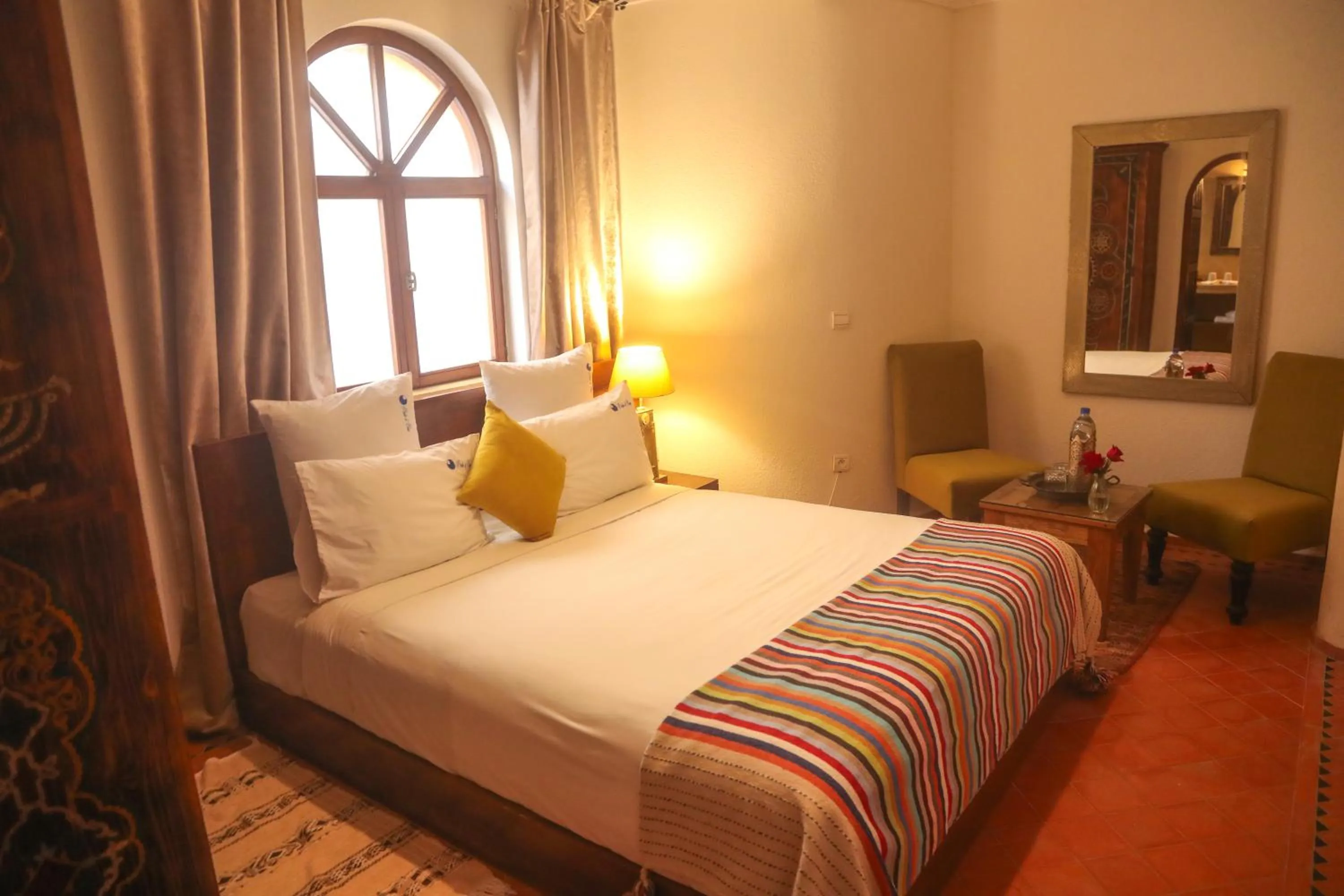 Bedroom, Bed in Riad Perle D'Eau