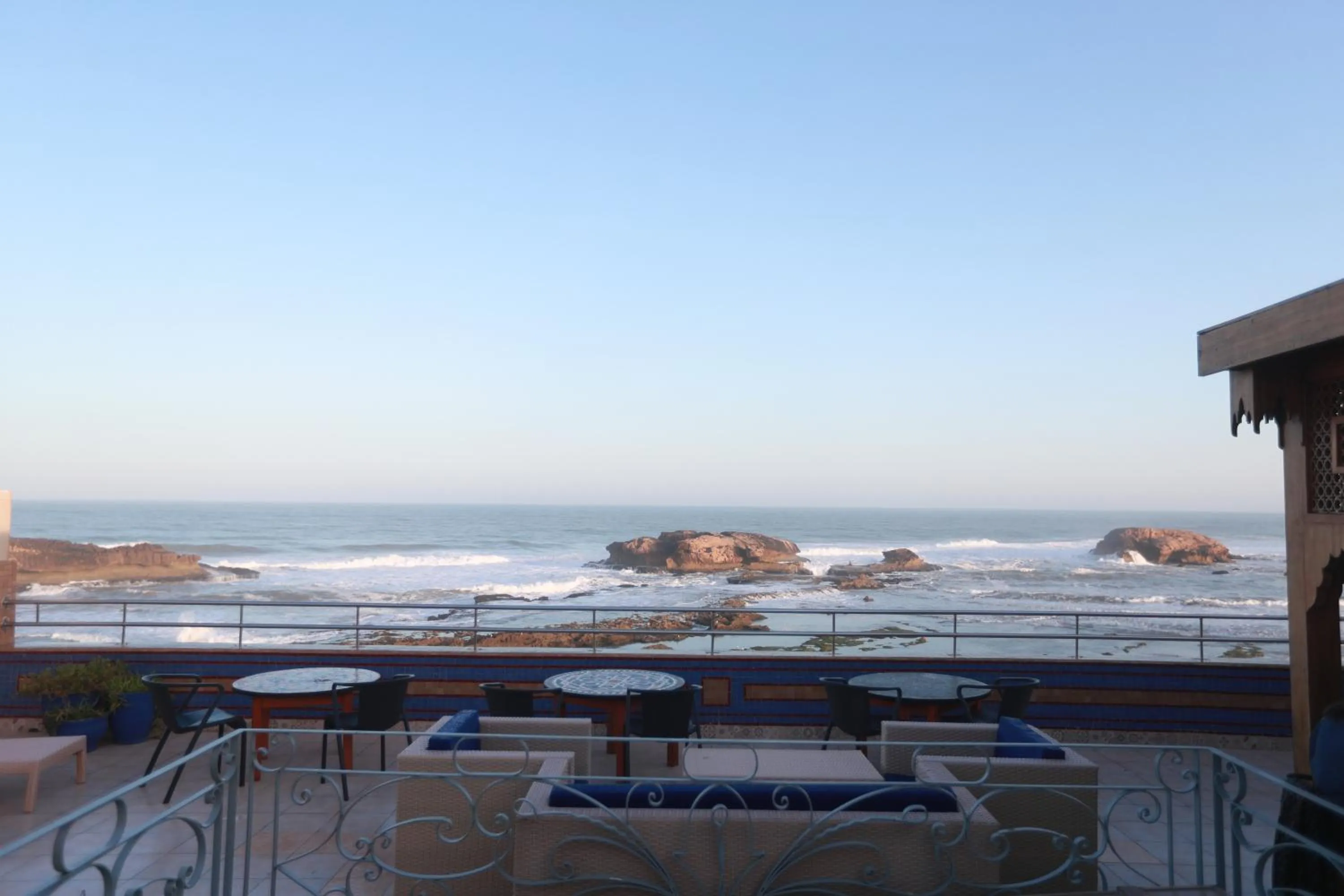 Balcony/Terrace in Riad Perle D'Eau