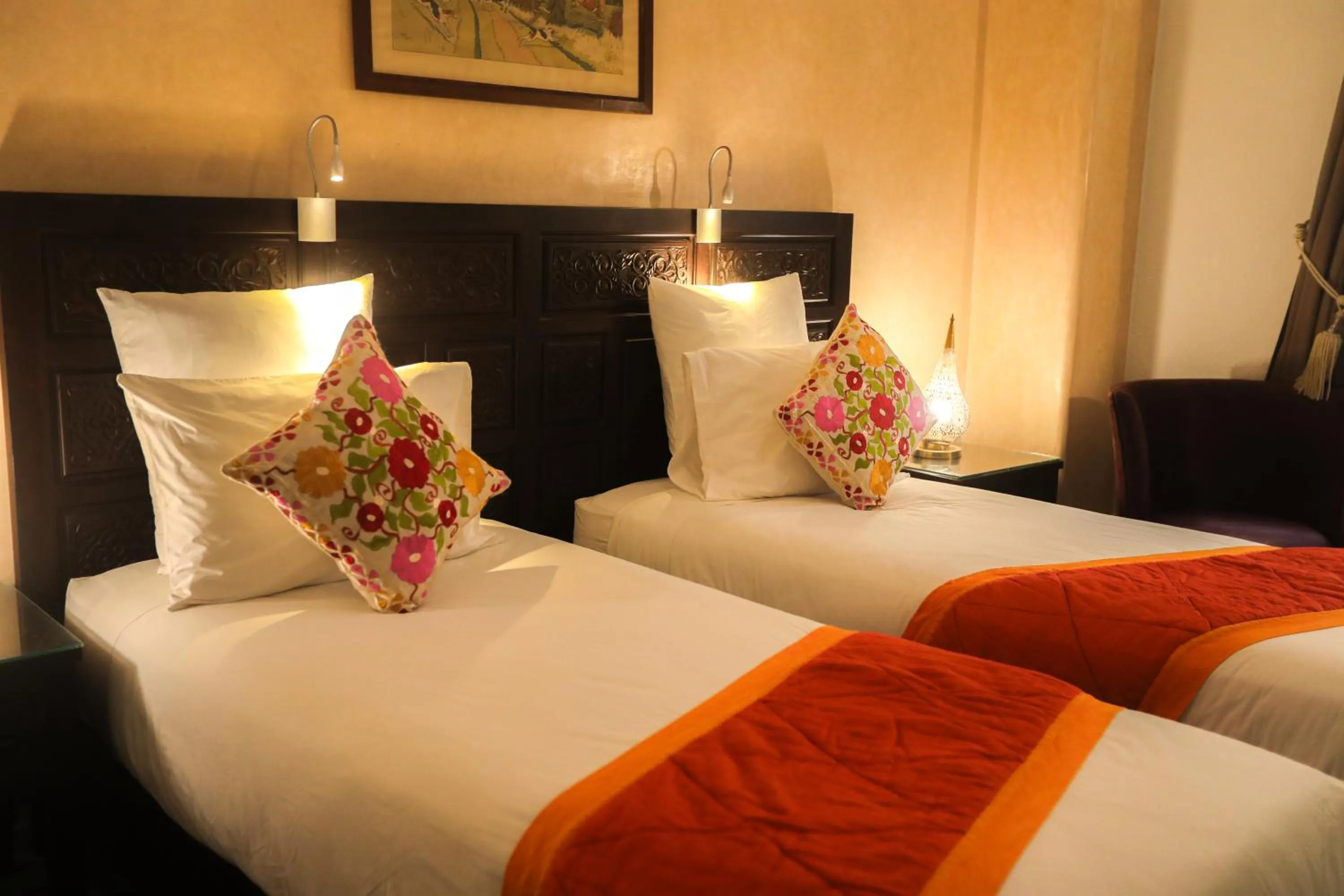 Bed in Riad Perle D'Eau