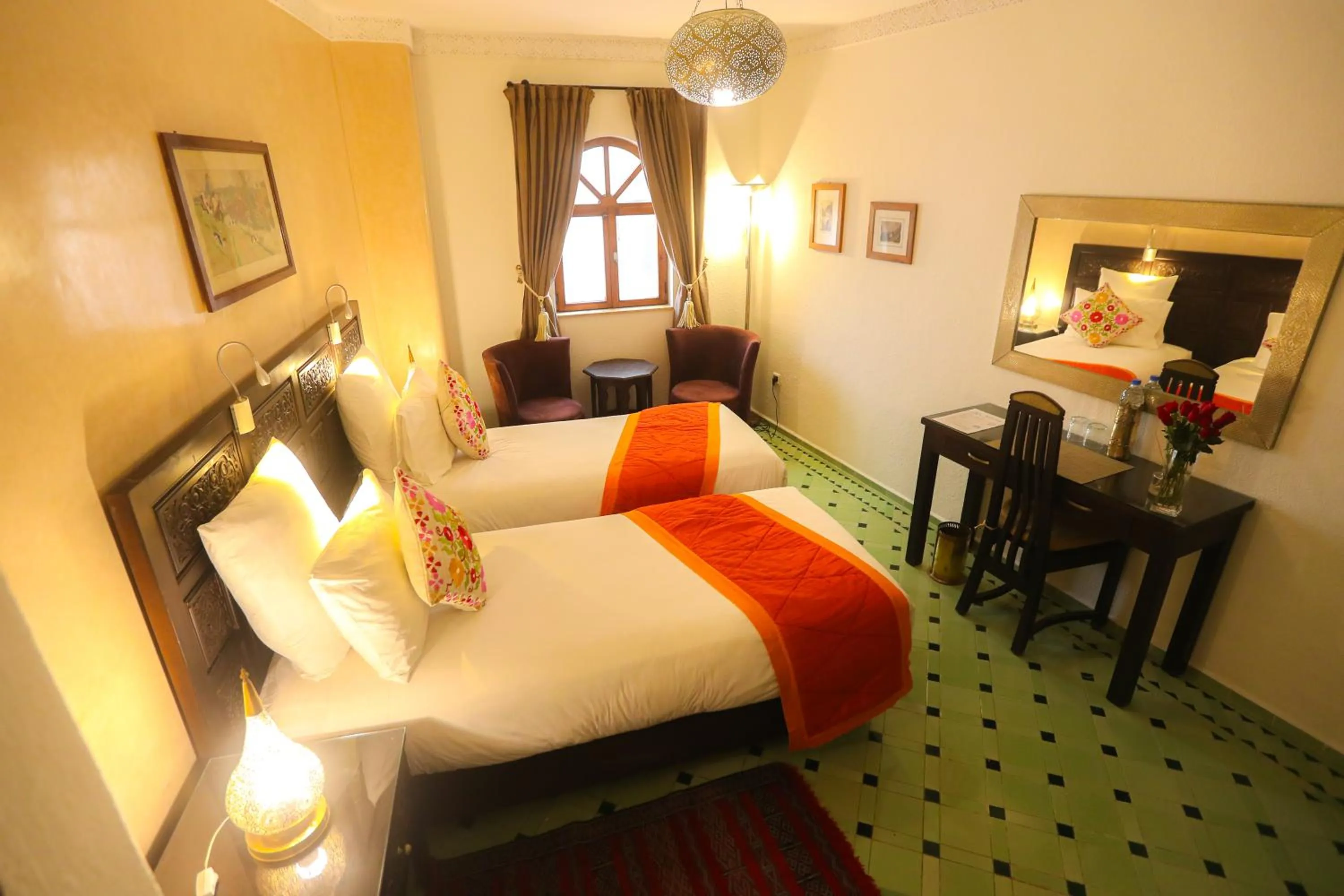 Photo of the whole room, Bed in Riad Perle D'Eau