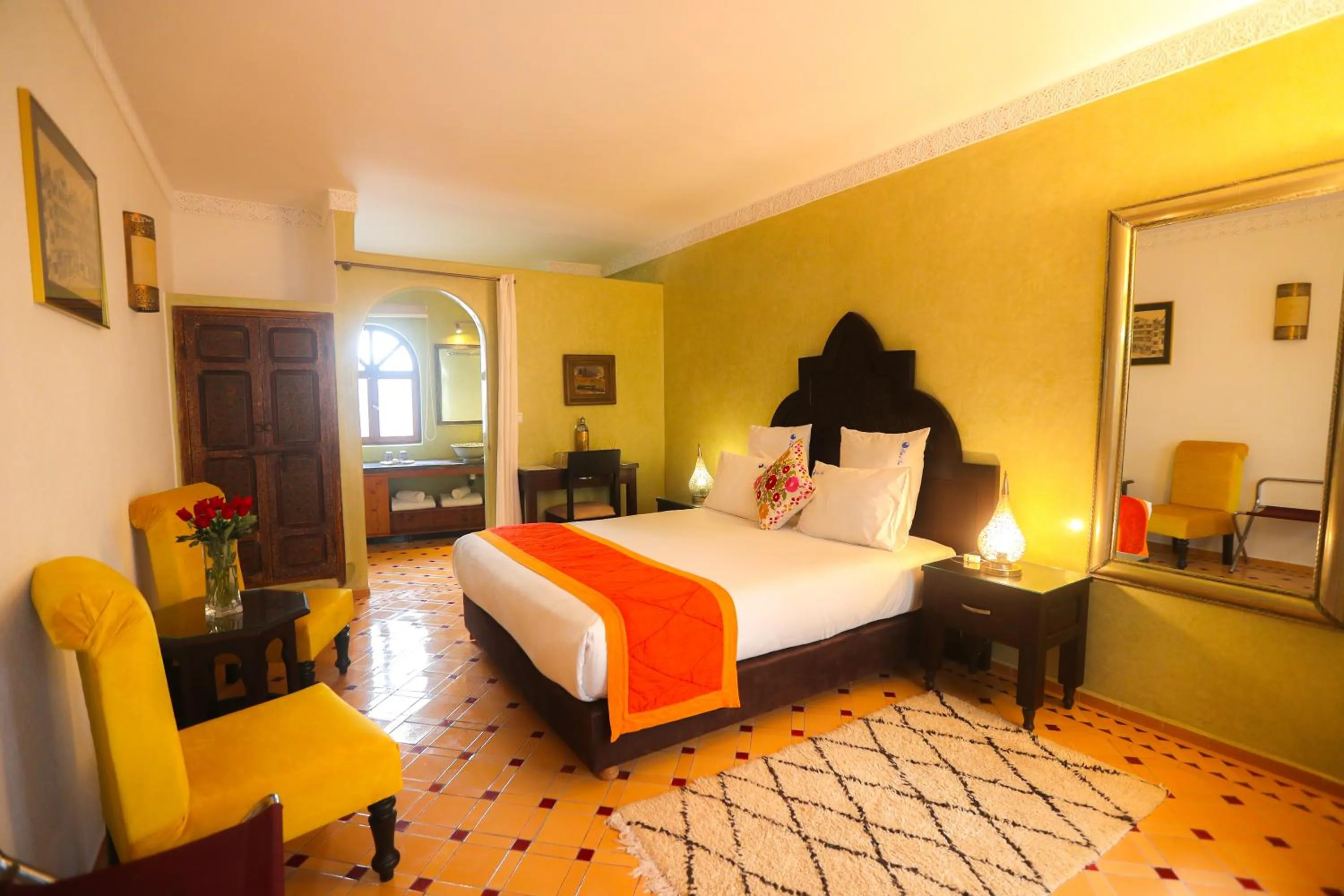 Bed in Riad Perle D'Eau