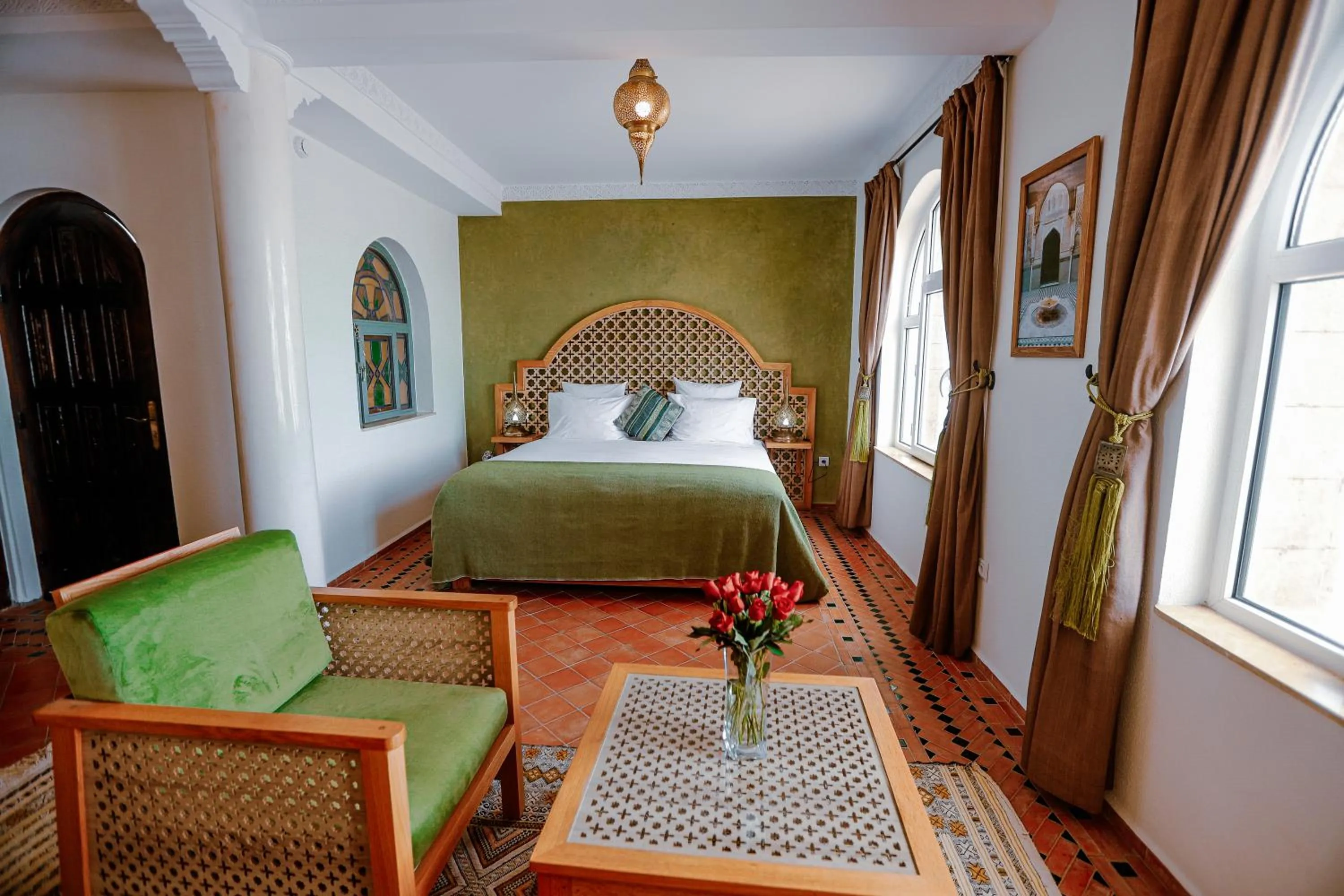 Bed in Riad Perle D'Eau