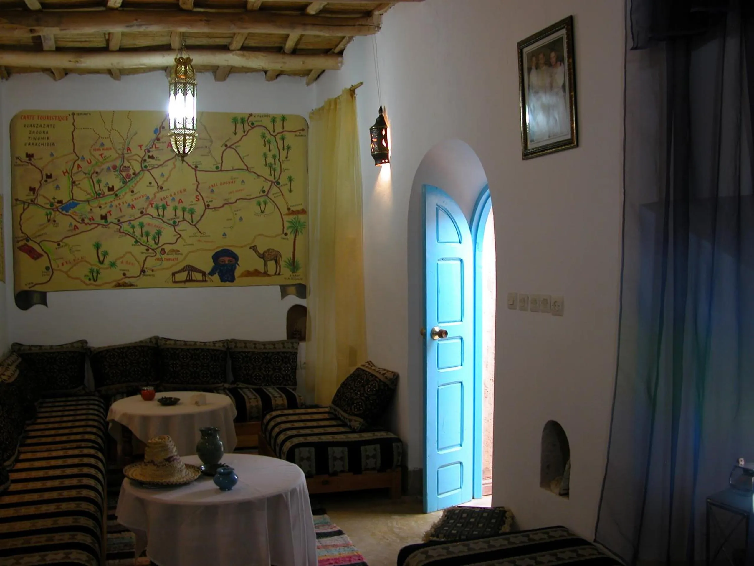 Lounge or bar in Kasbah Iswan