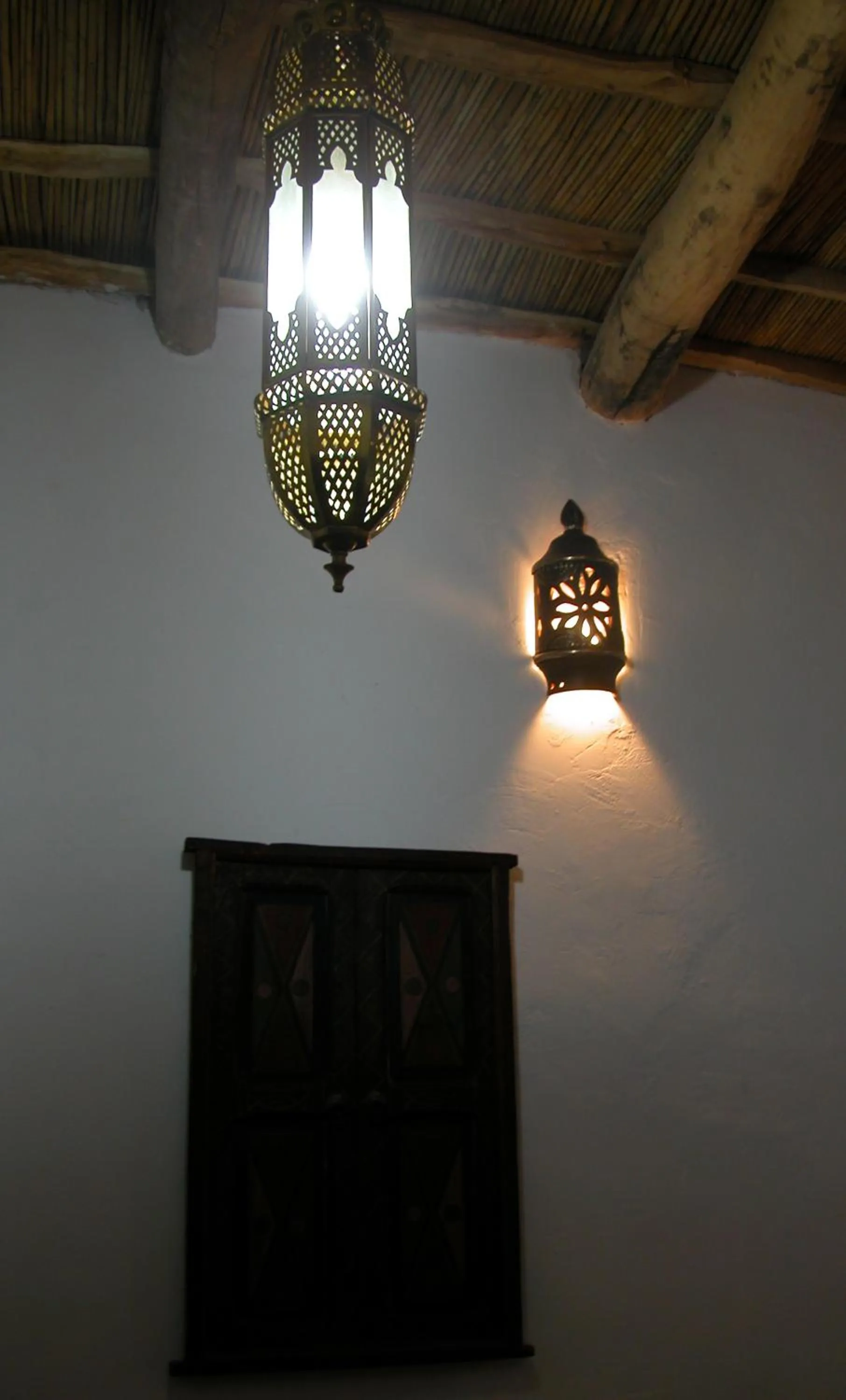 Decorative detail in Kasbah Iswan