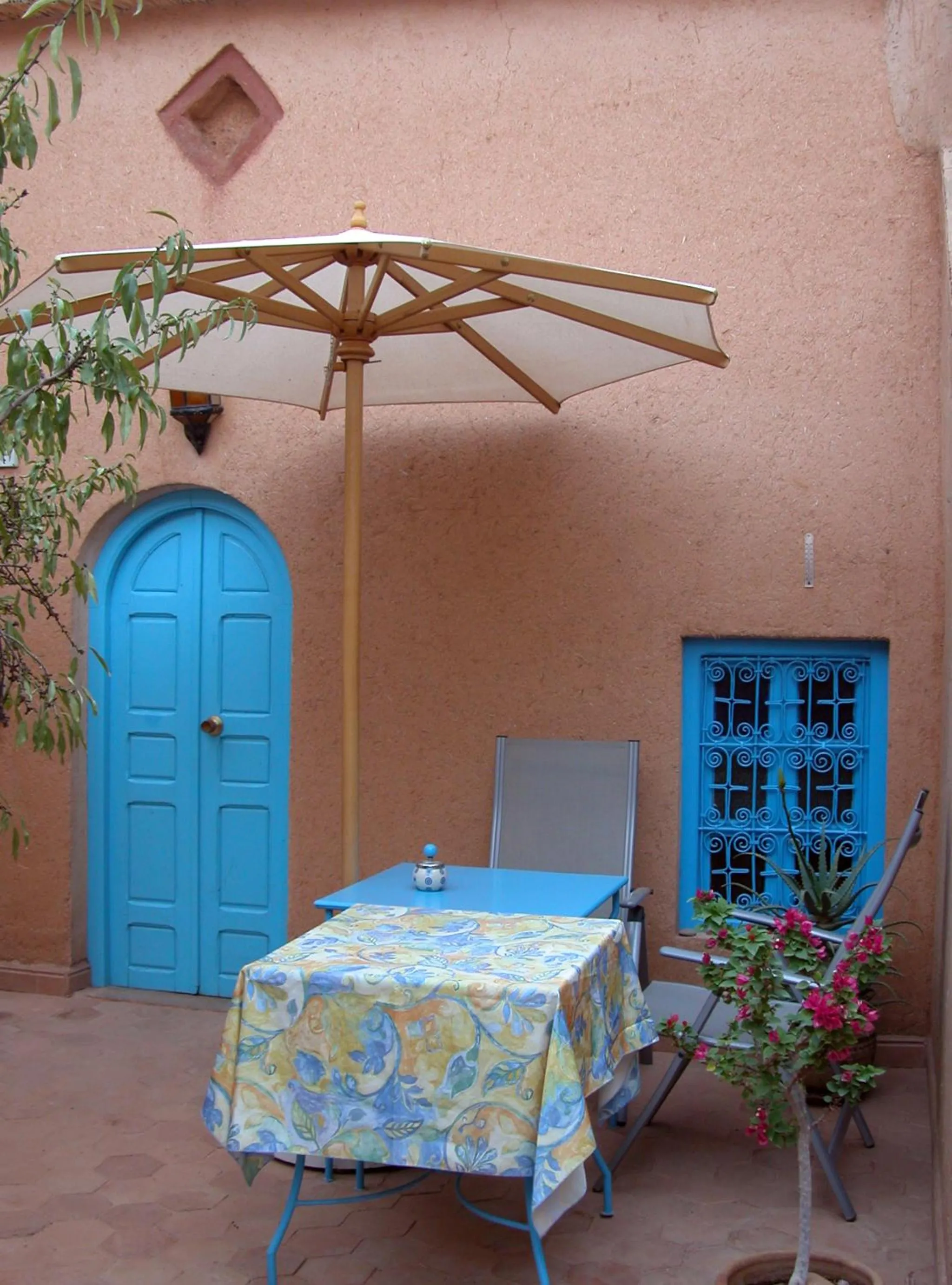 Patio in Kasbah Iswan